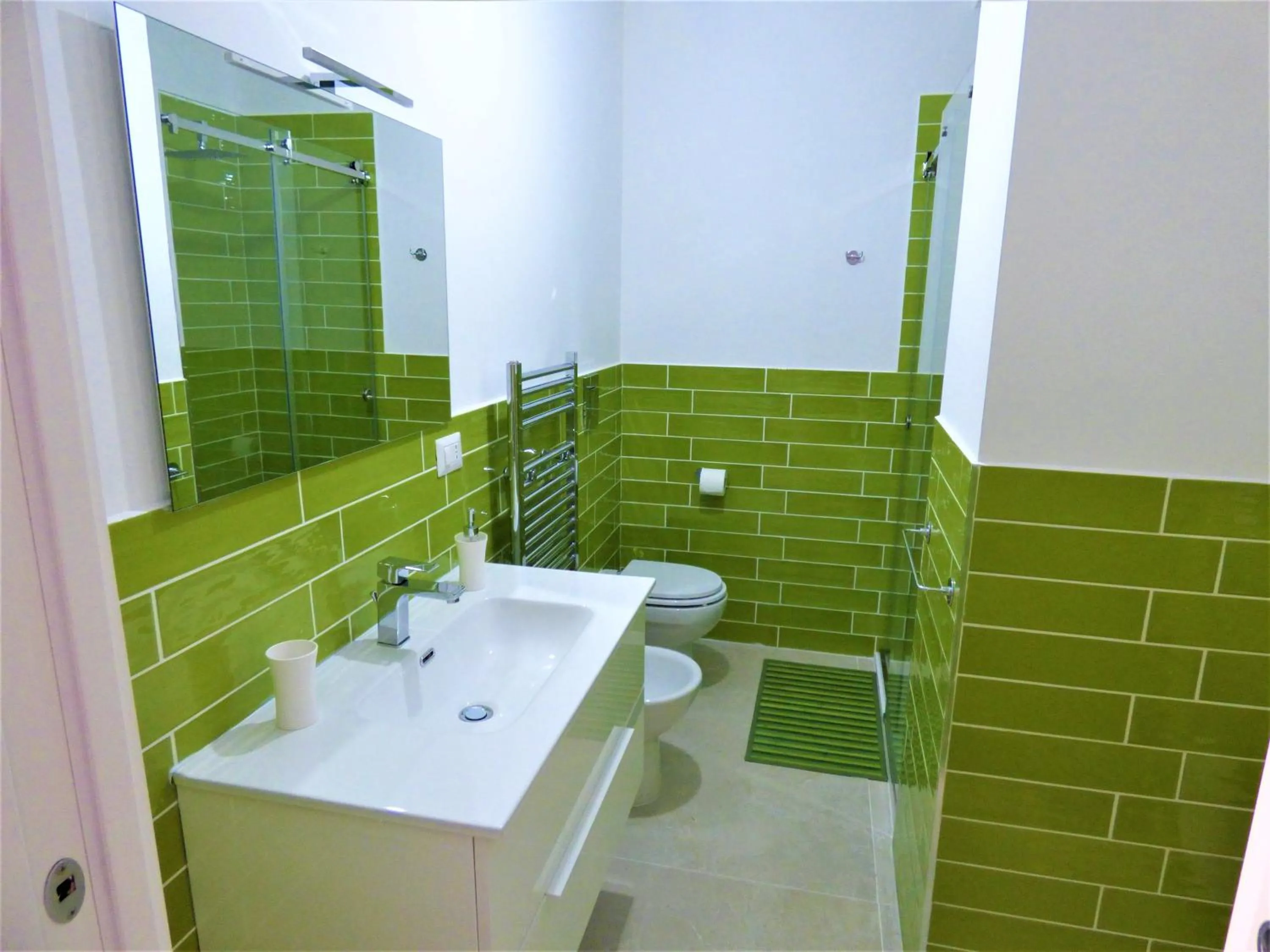 Bathroom in Napoletando bed and breakfast