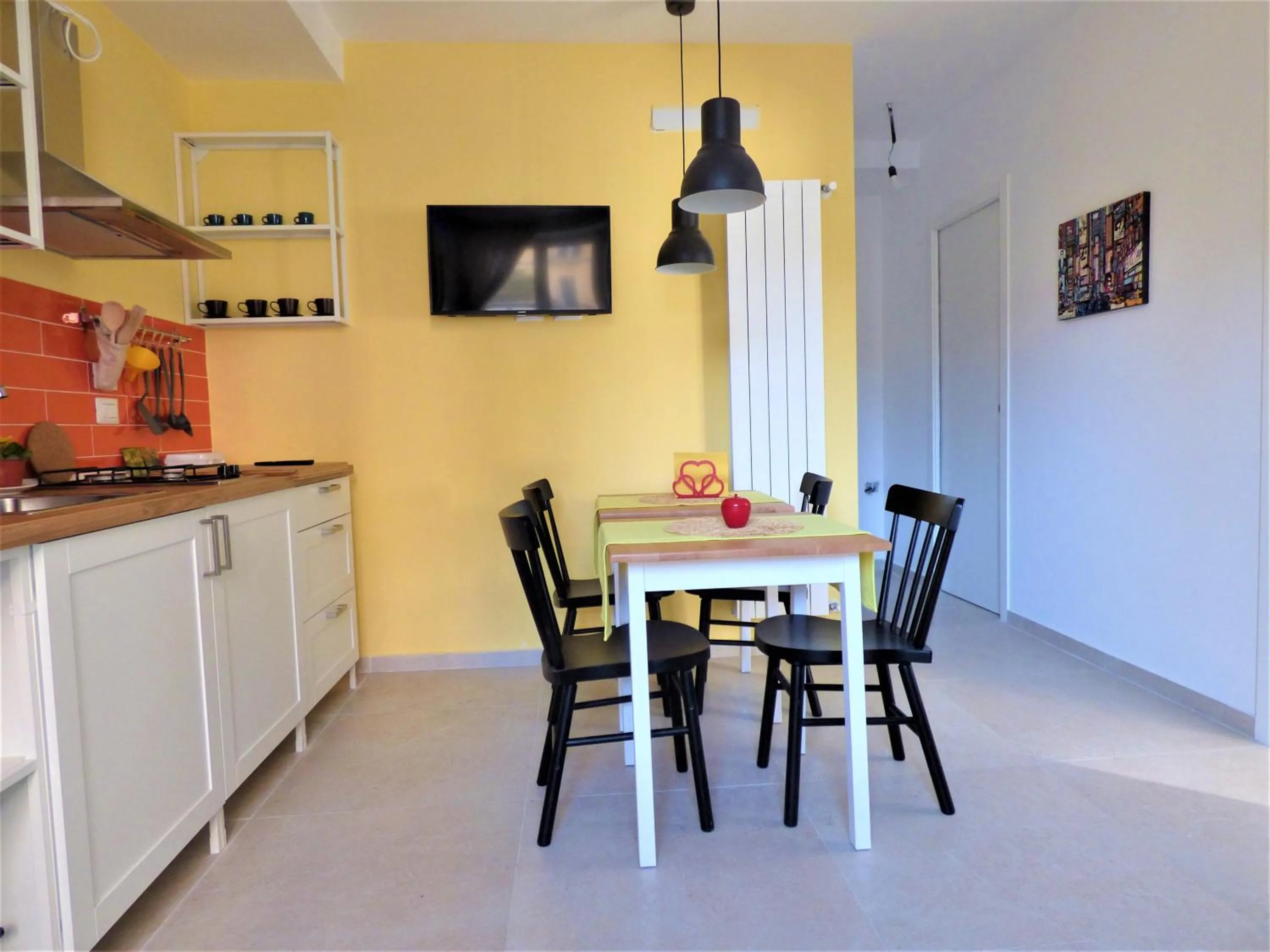 Dining area in Napoletando bed and breakfast