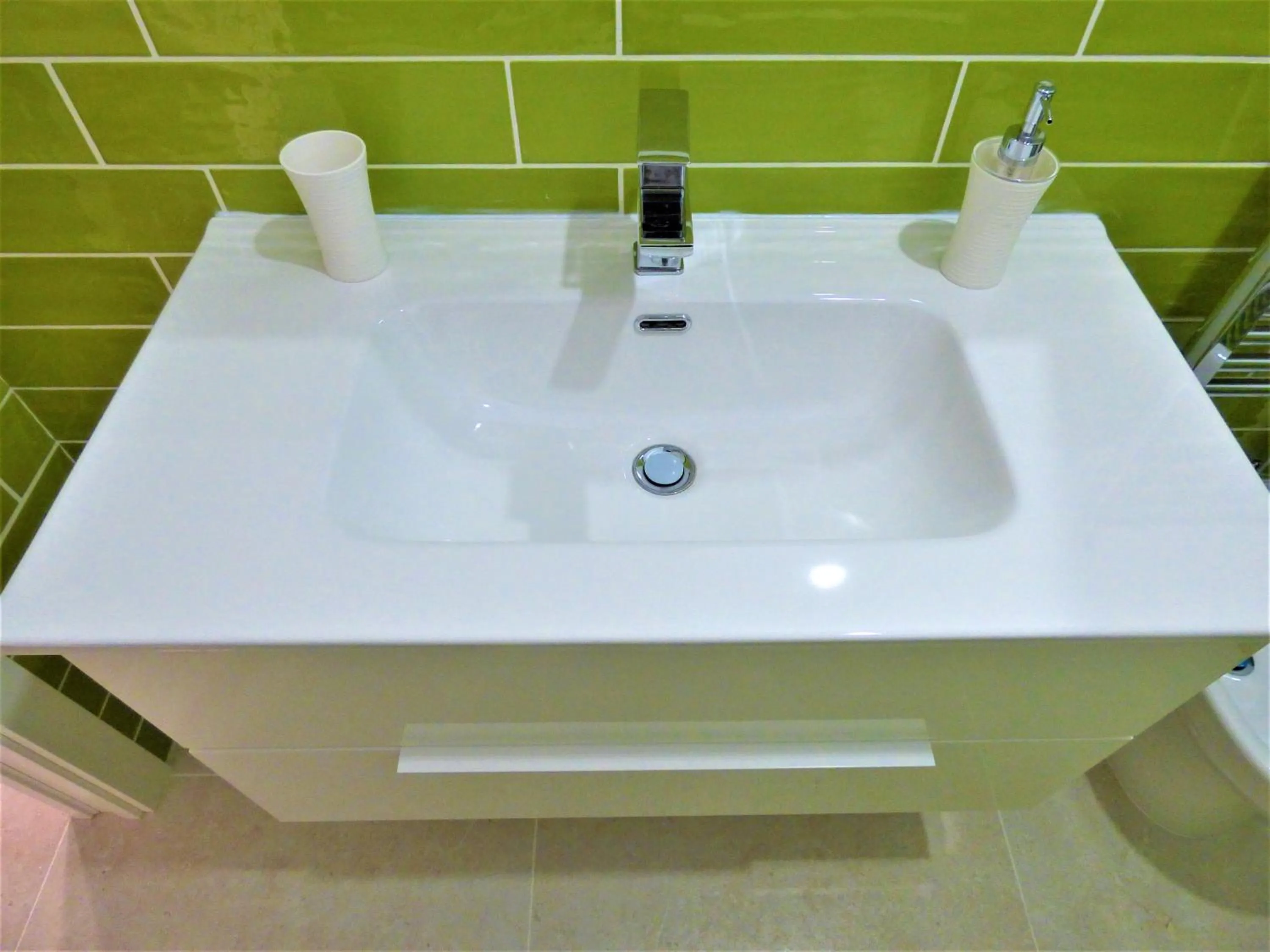Bathroom in Napoletando bed and breakfast
