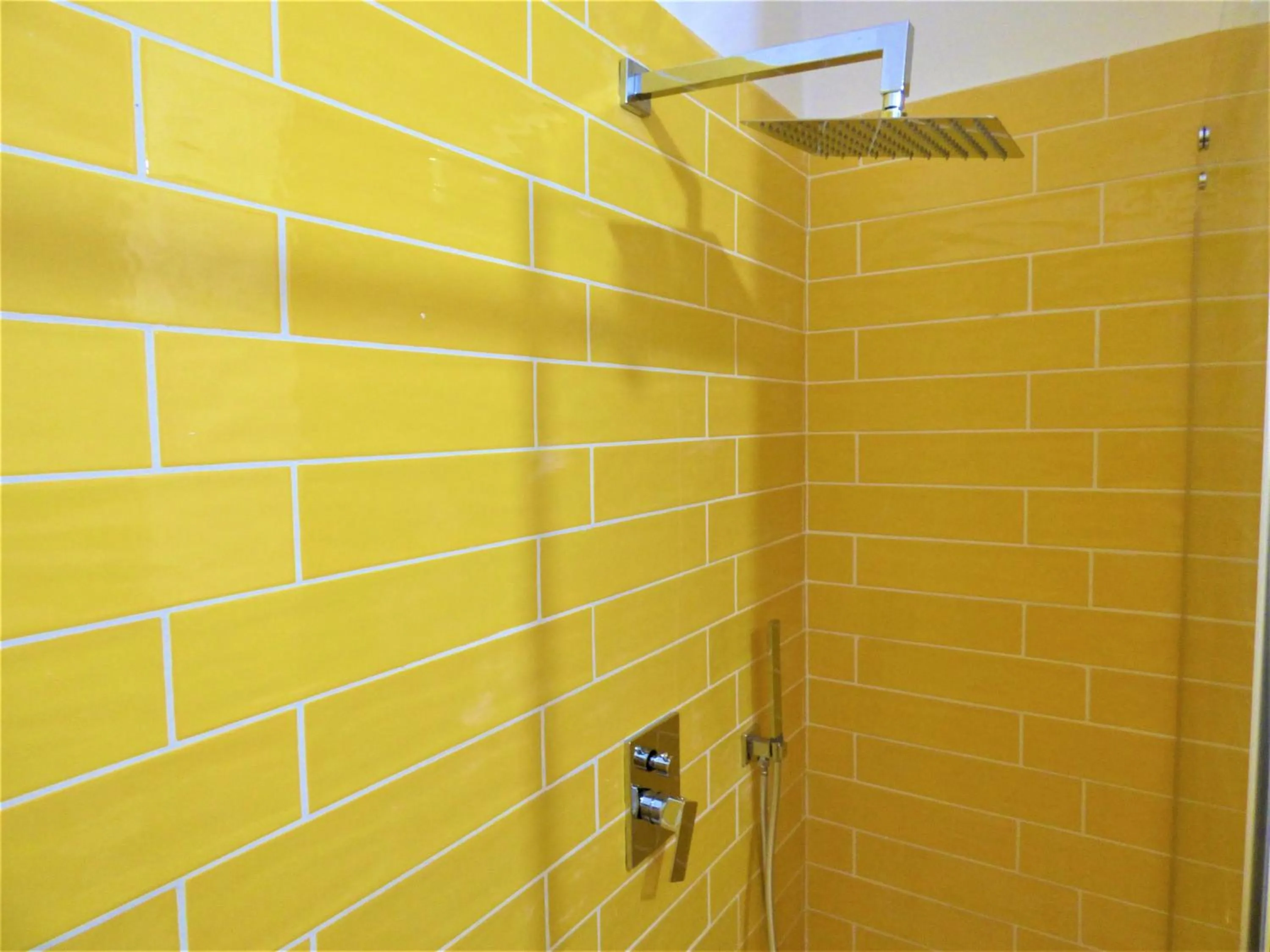 Shower in Napoletando bed and breakfast