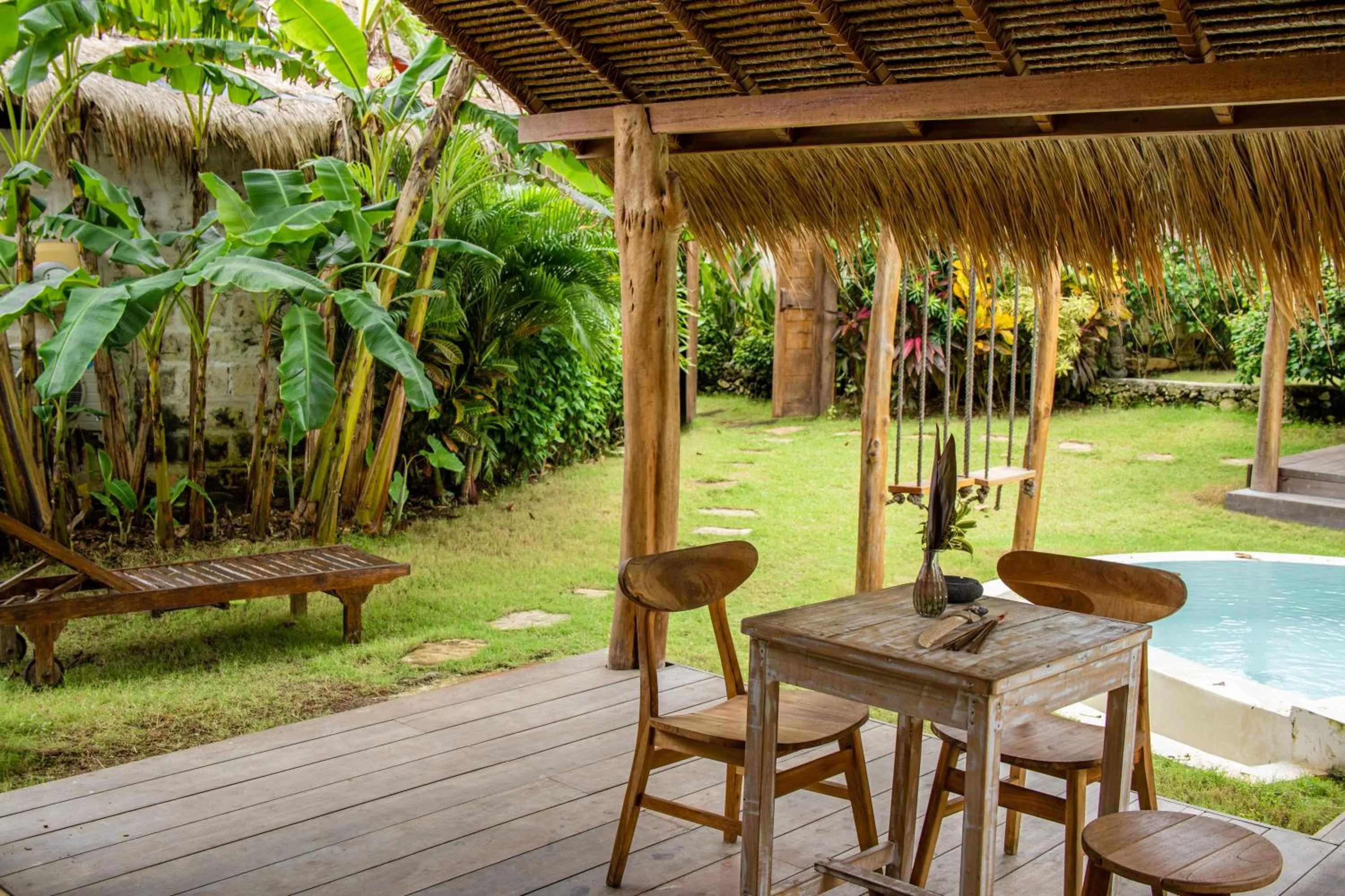 Patio in Le Yanandra Bali Resort