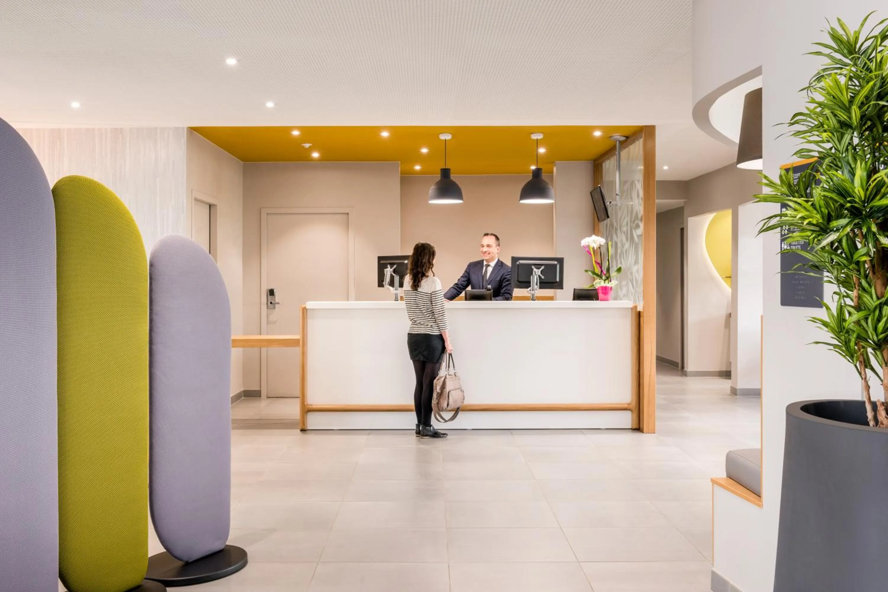Lobby or reception in Aparthotel Adagio access Colombes La Défense