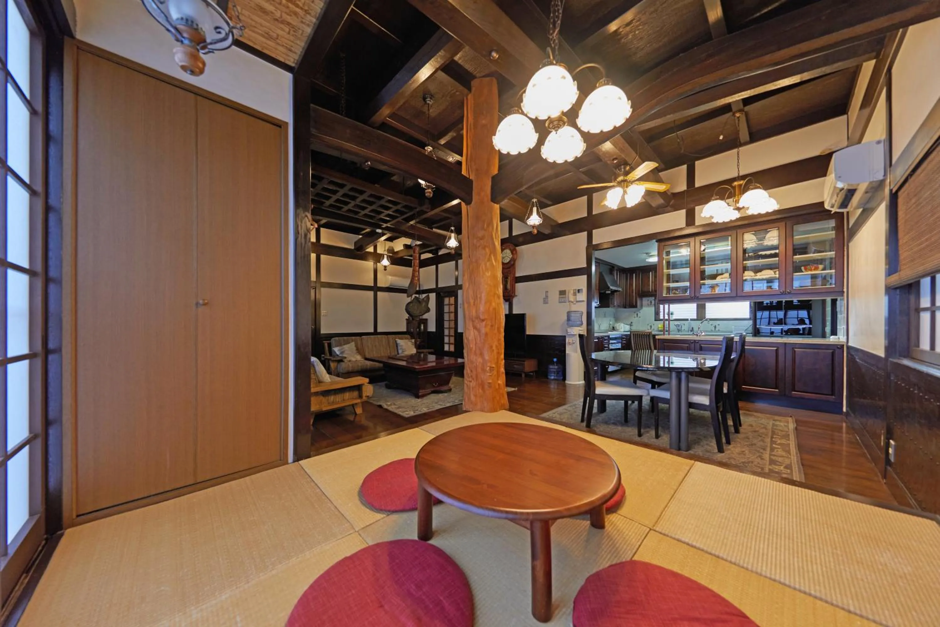 Living room in Kyo-machiya Stay WAKA Fushimiinari