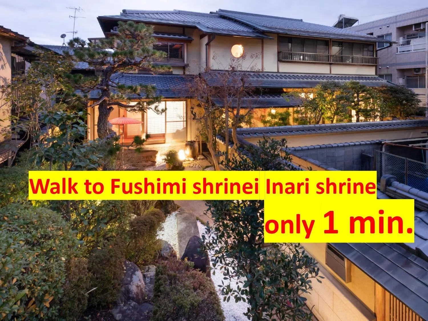Property building in Kyo-machiya Stay WAKA Fushimiinari