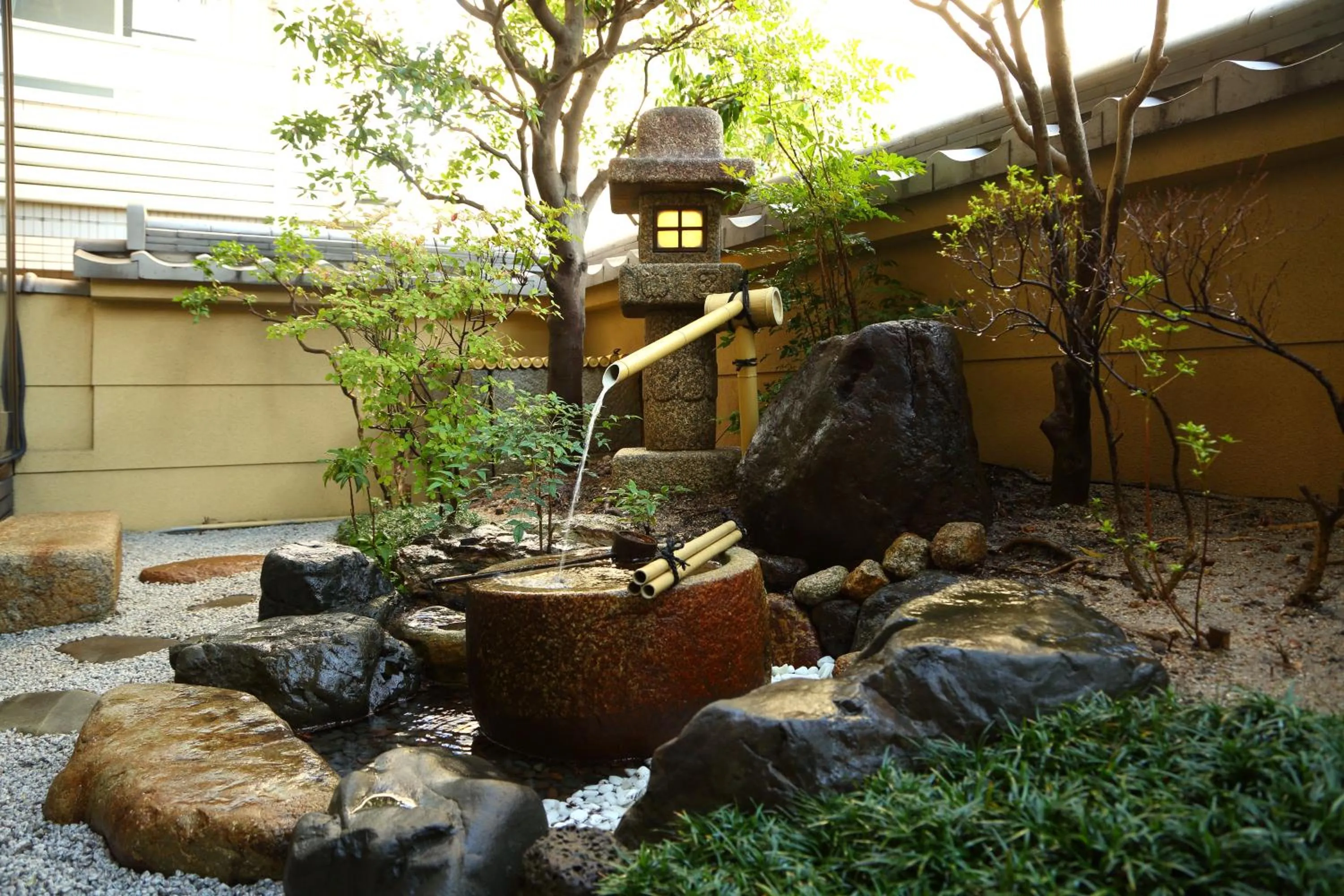 Garden view in Kyo-machiya Stay WAKA Fushimiinari