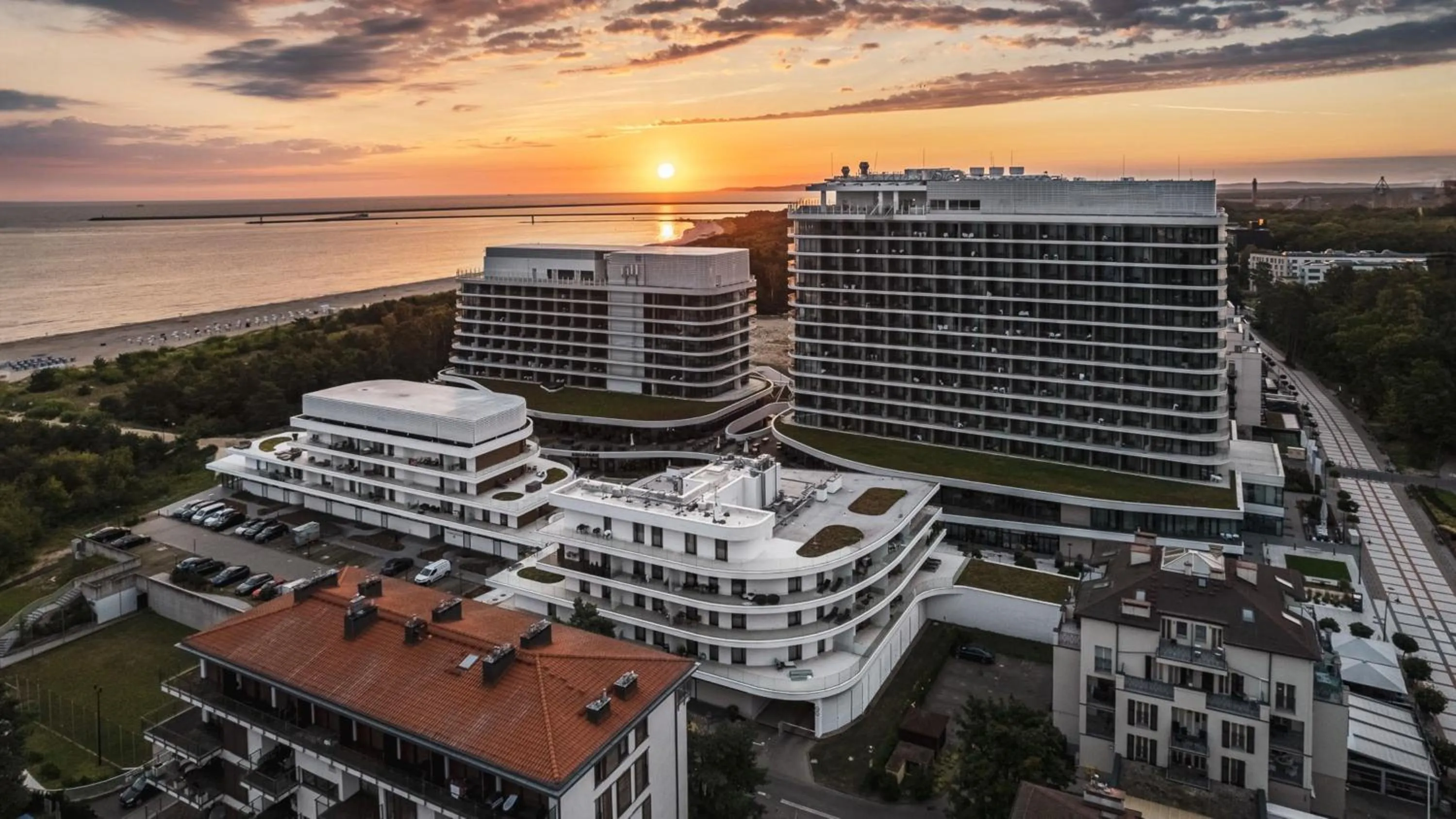Property building in Baltic Park Molo, Sun & Snow