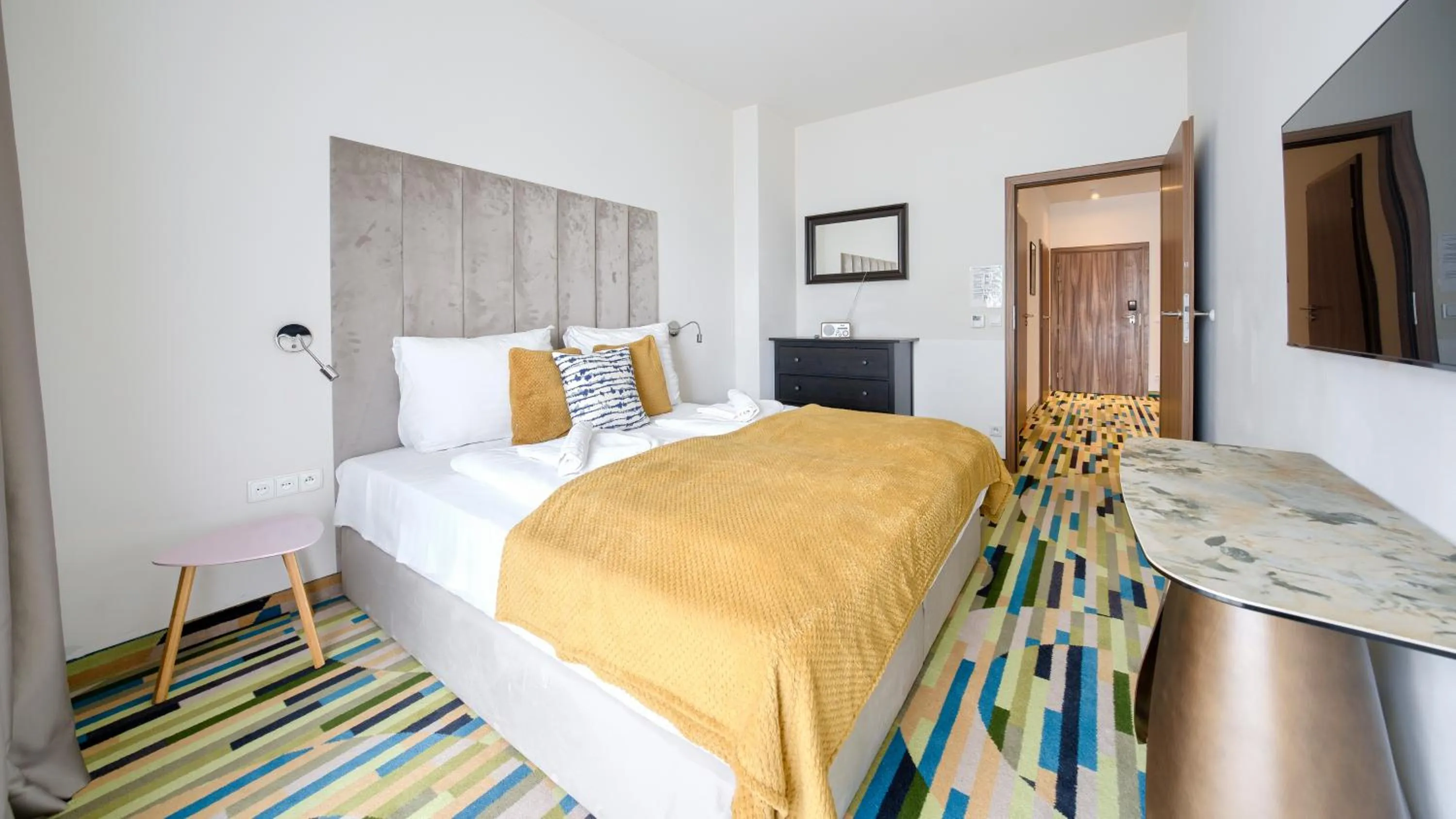 Bed in Baltic Park Molo, Sun & Snow