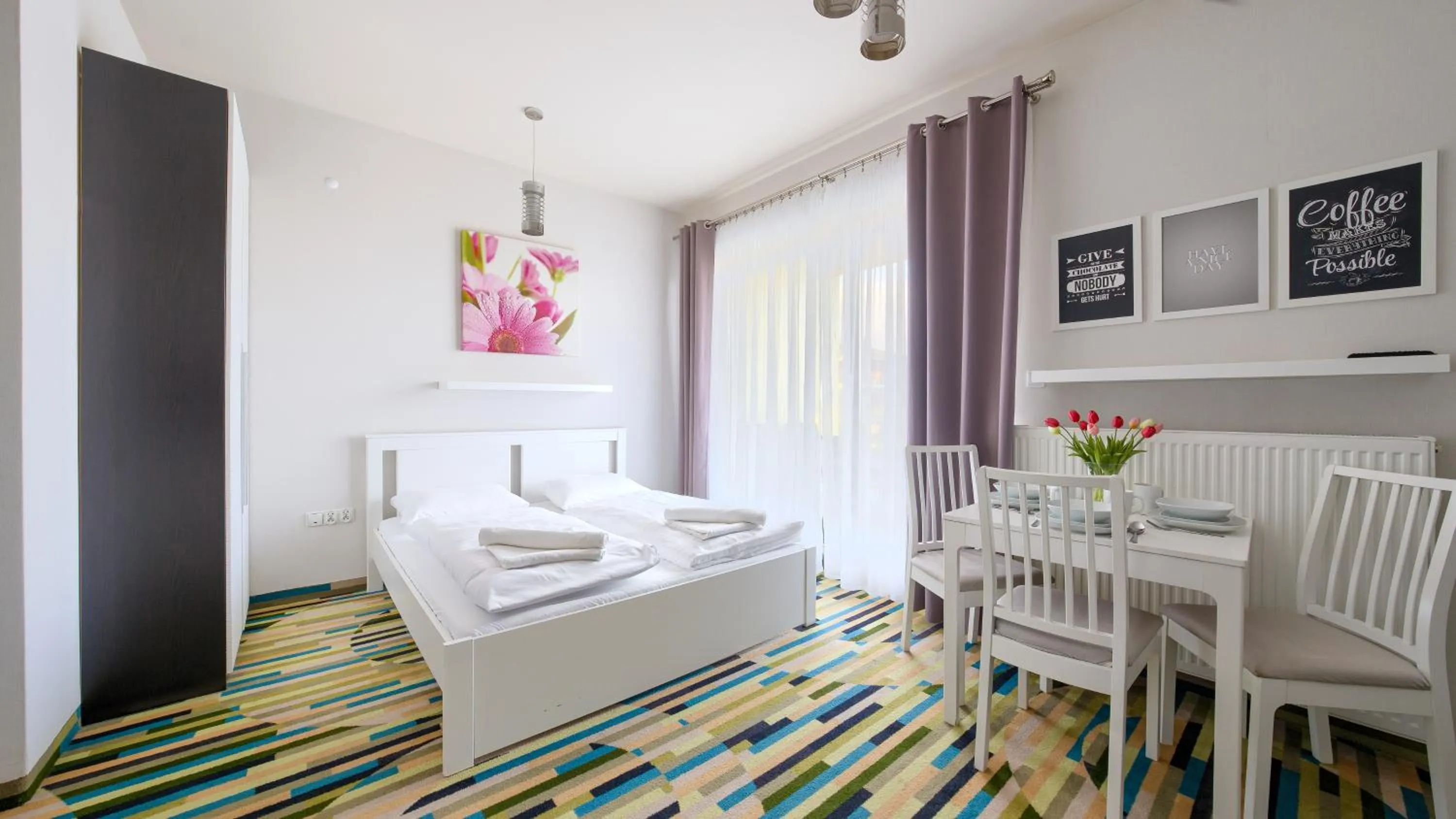 Bed in Baltic Park Molo, Sun & Snow