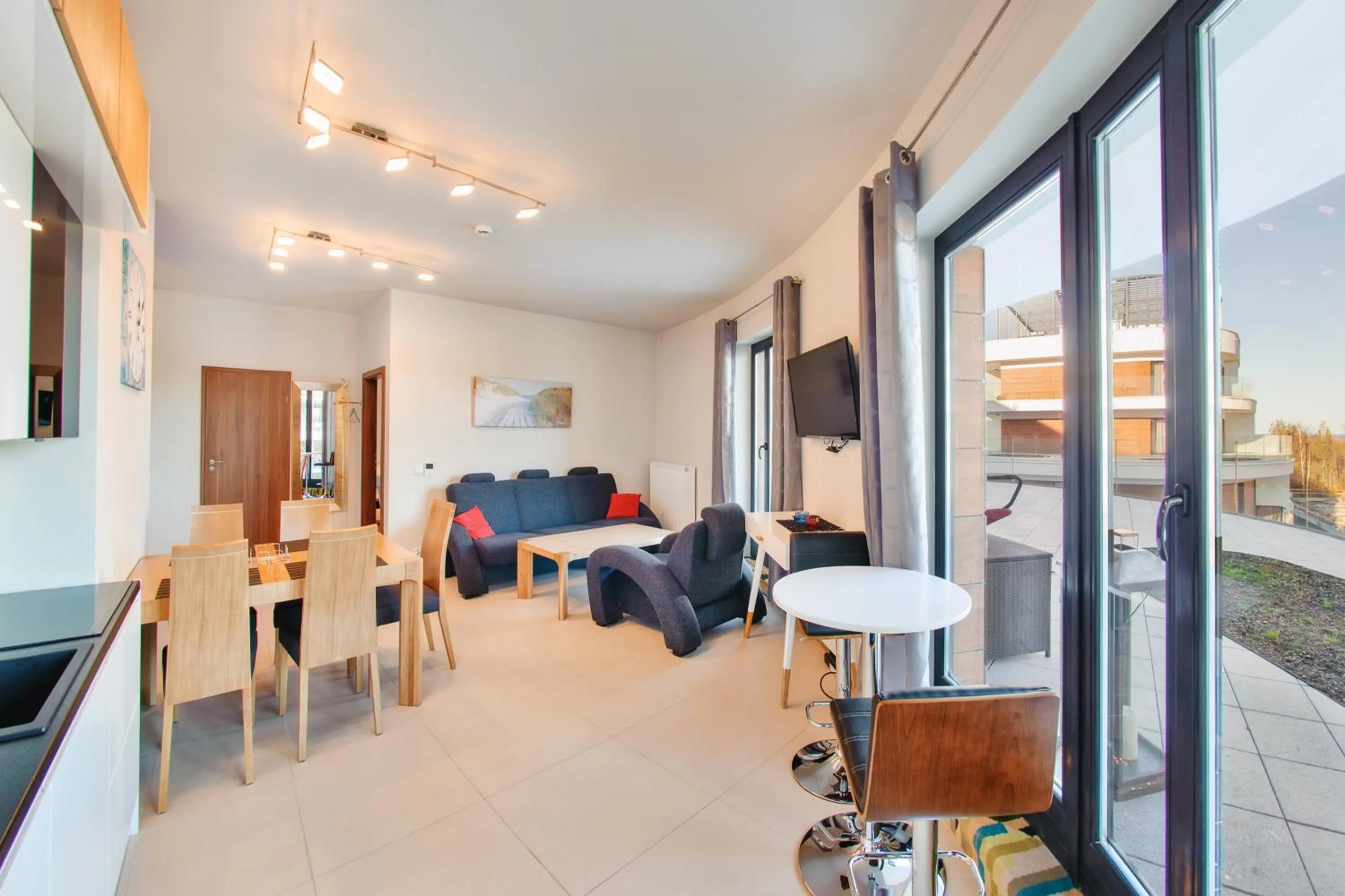 Balcony/Terrace in Baltic Park Molo, Sun & Snow