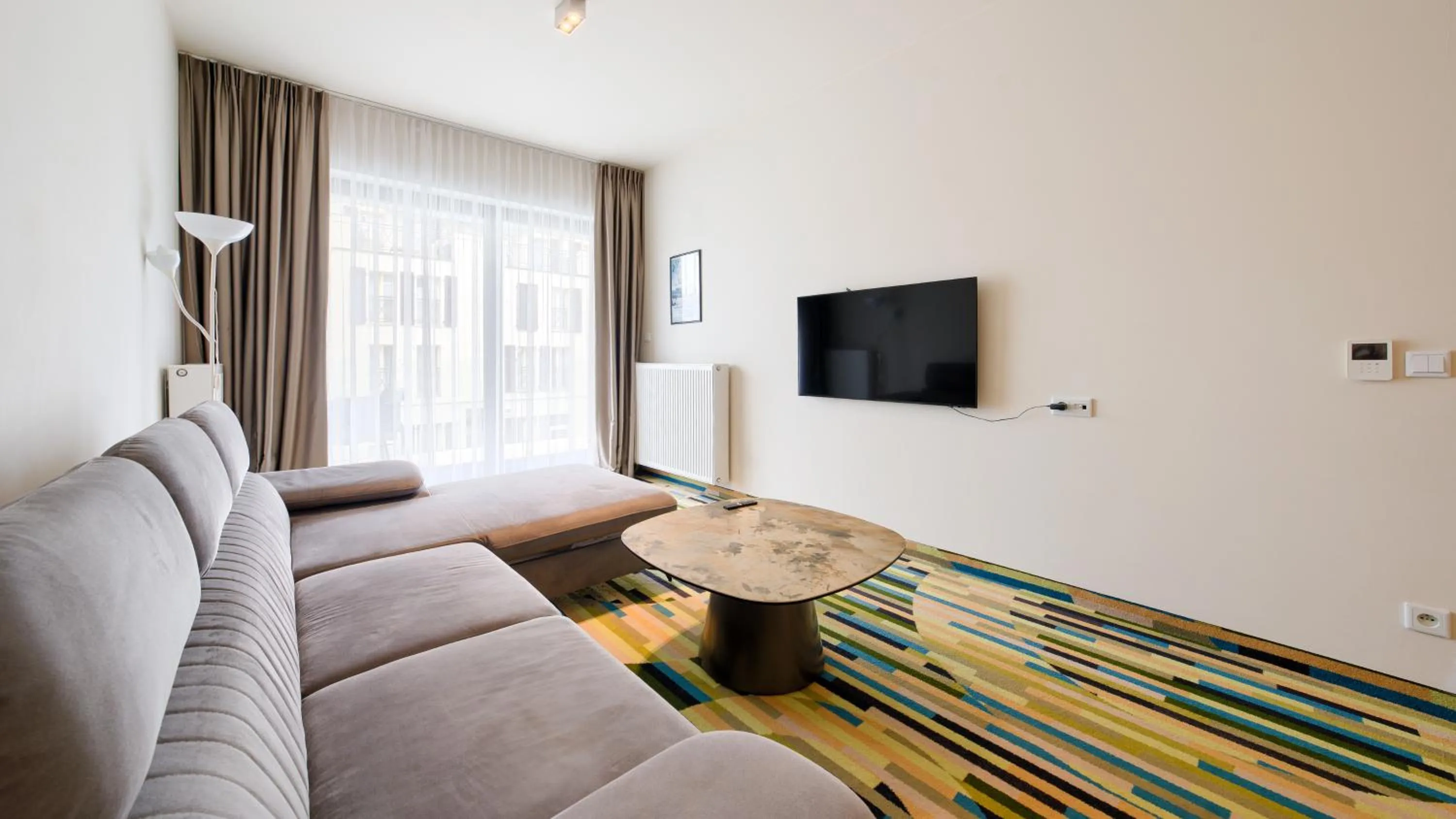 TV and multimedia, Bed in Baltic Park Molo, Sun & Snow