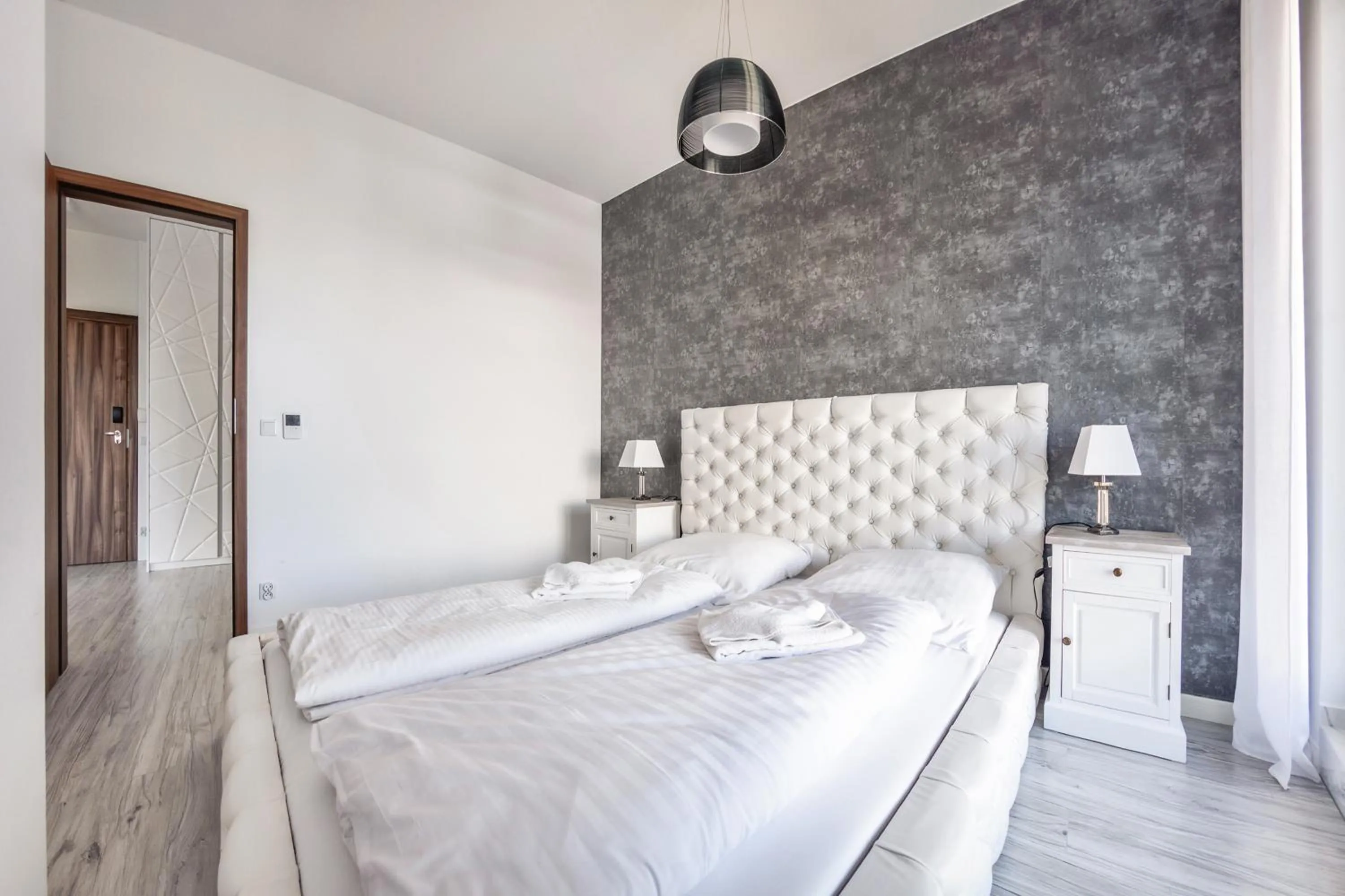 Bedroom, Bed in Baltic Park Molo, Sun & Snow