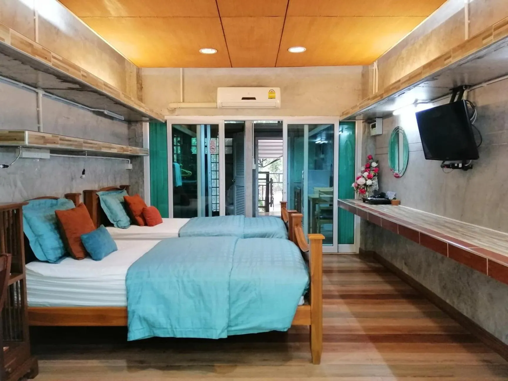 Photo of the whole room, Bed in Loei Huen Hao Hug Home&Resort