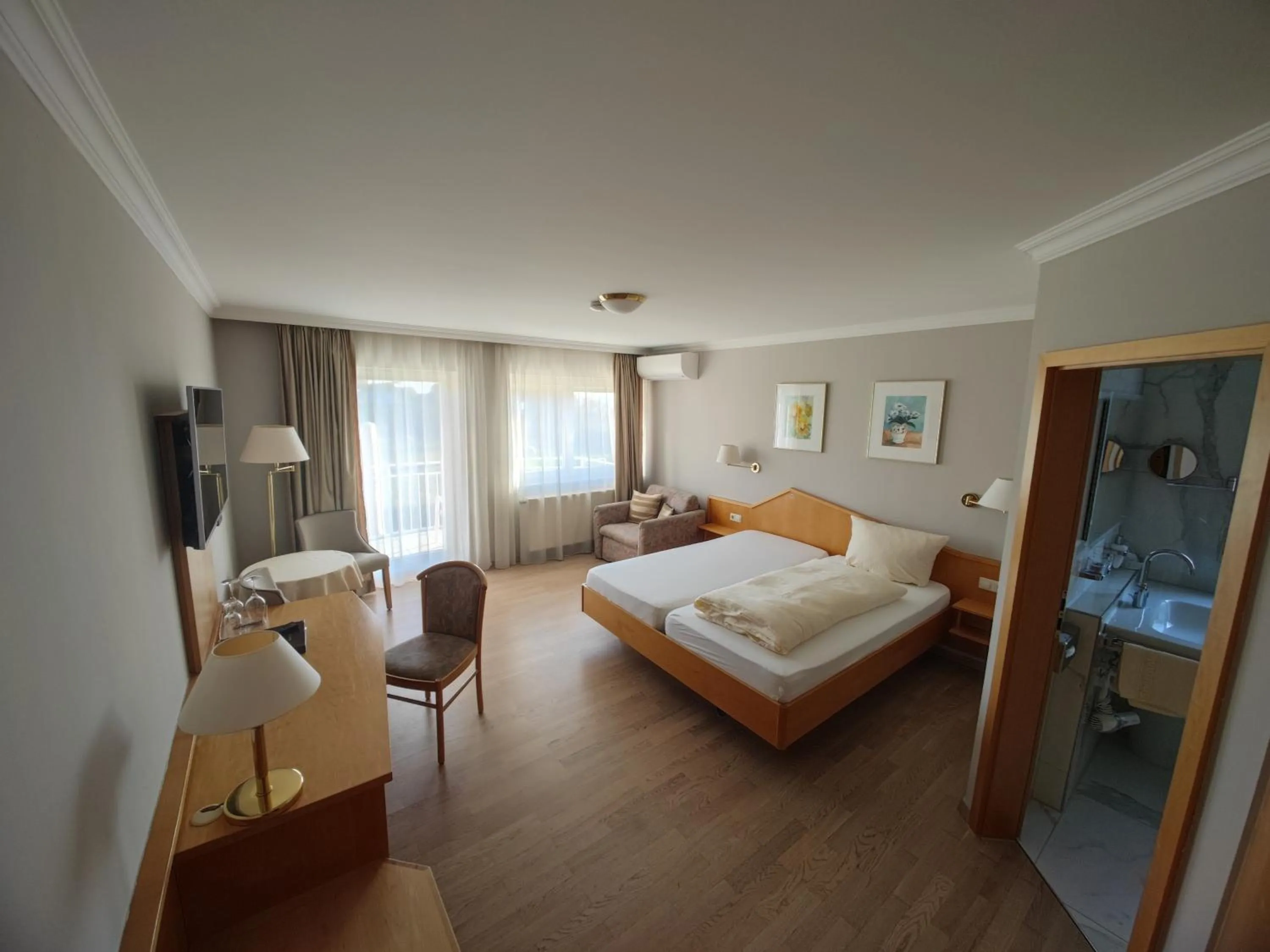 Bed in Sporthotel Schönblick