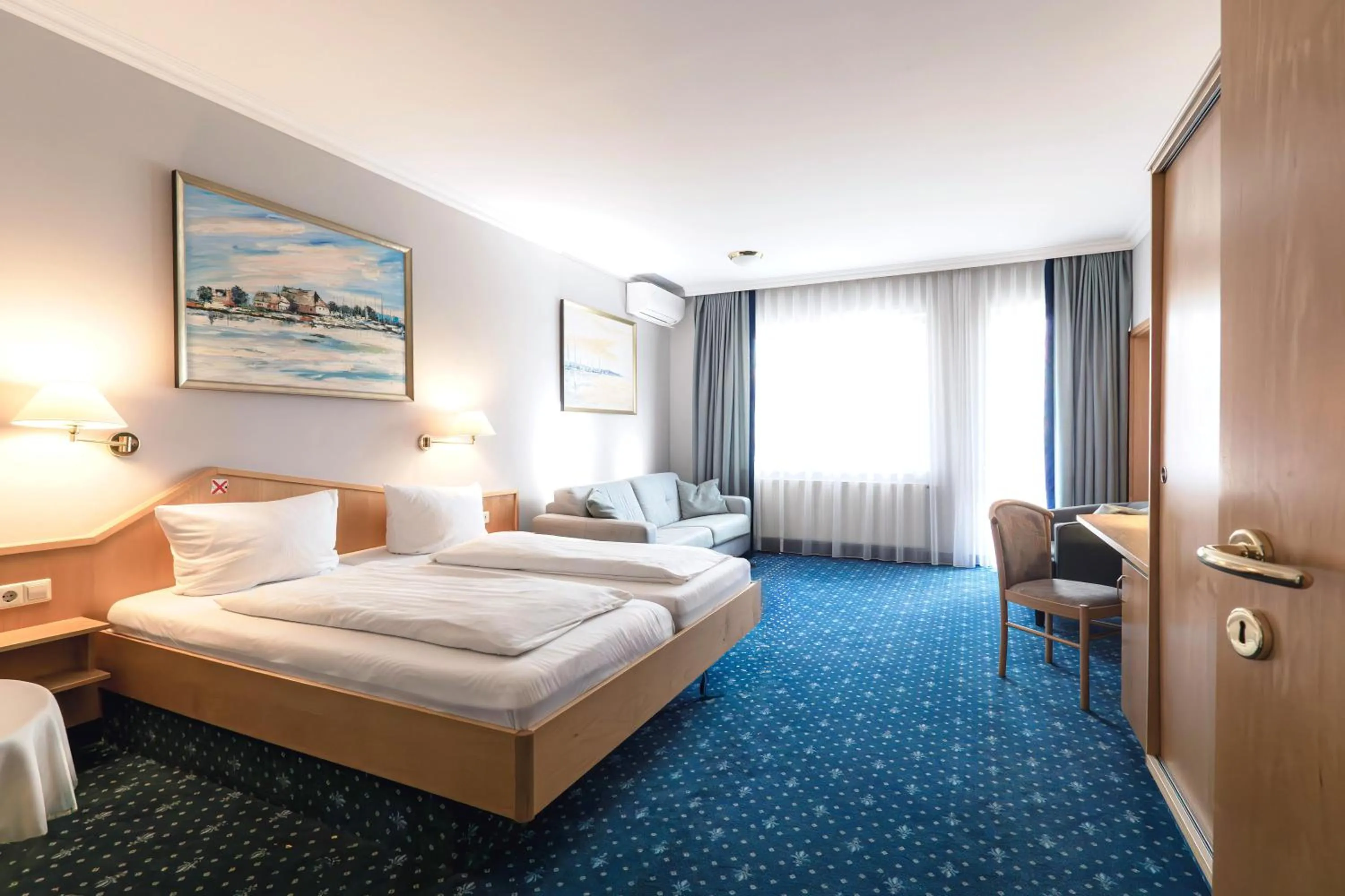 Bed in Sporthotel Schönblick