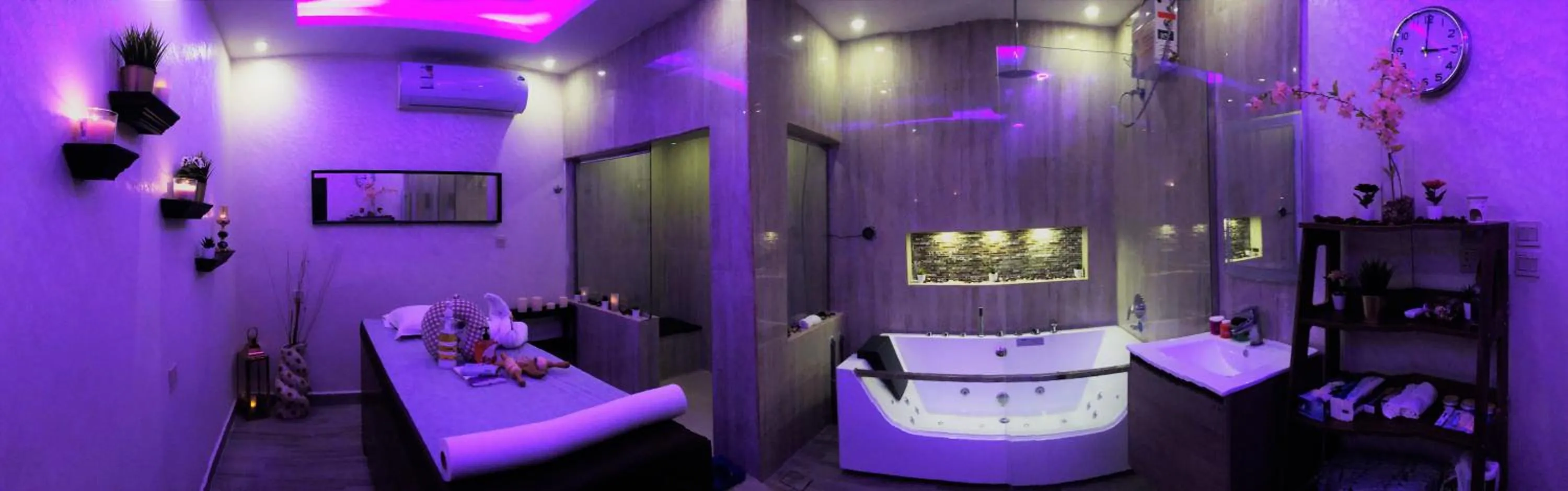Spa and wellness centre/facilities in Aros Al Faisaliah Furnished Units