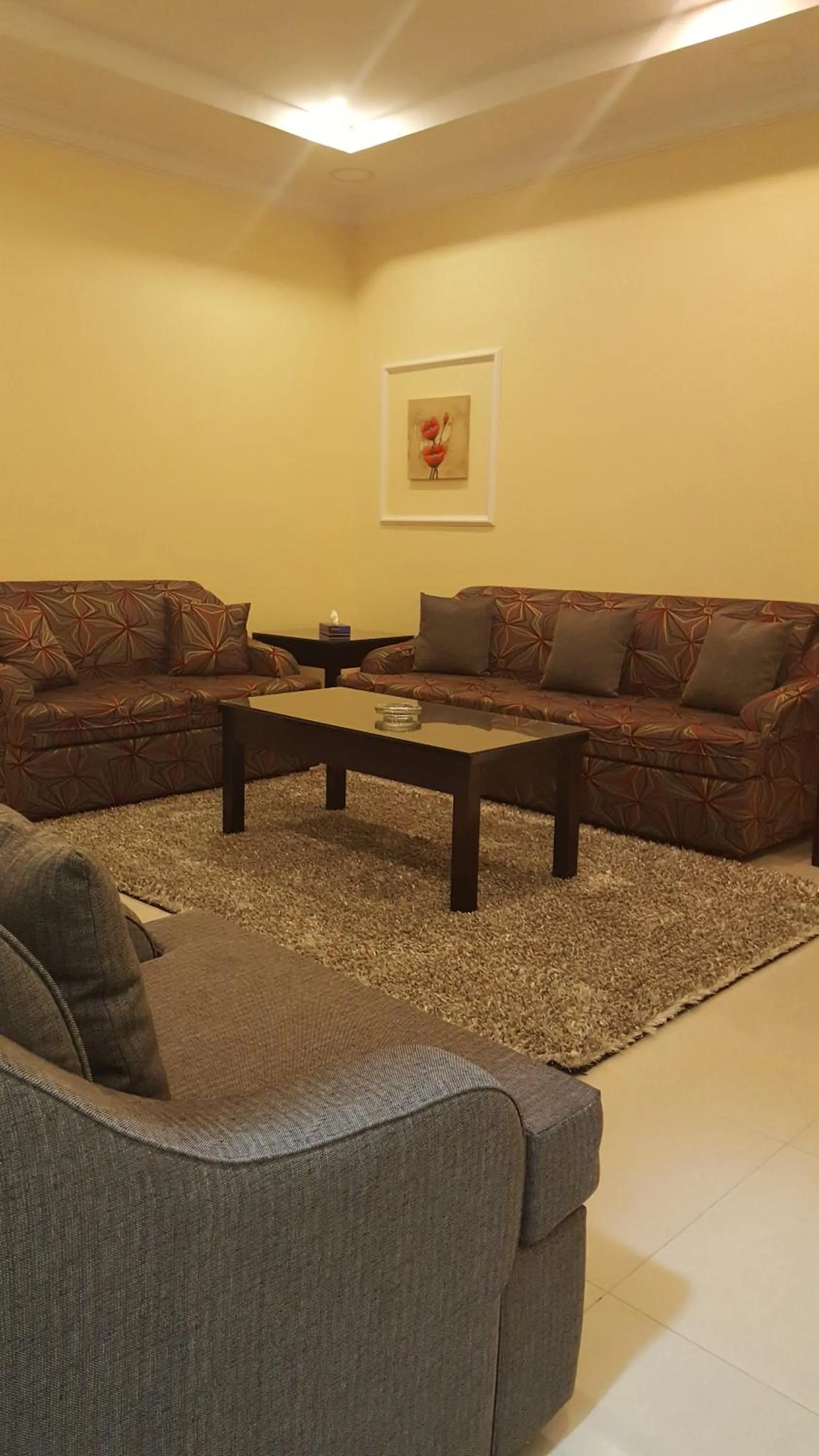 Living room in Aros Al Faisaliah Furnished Units