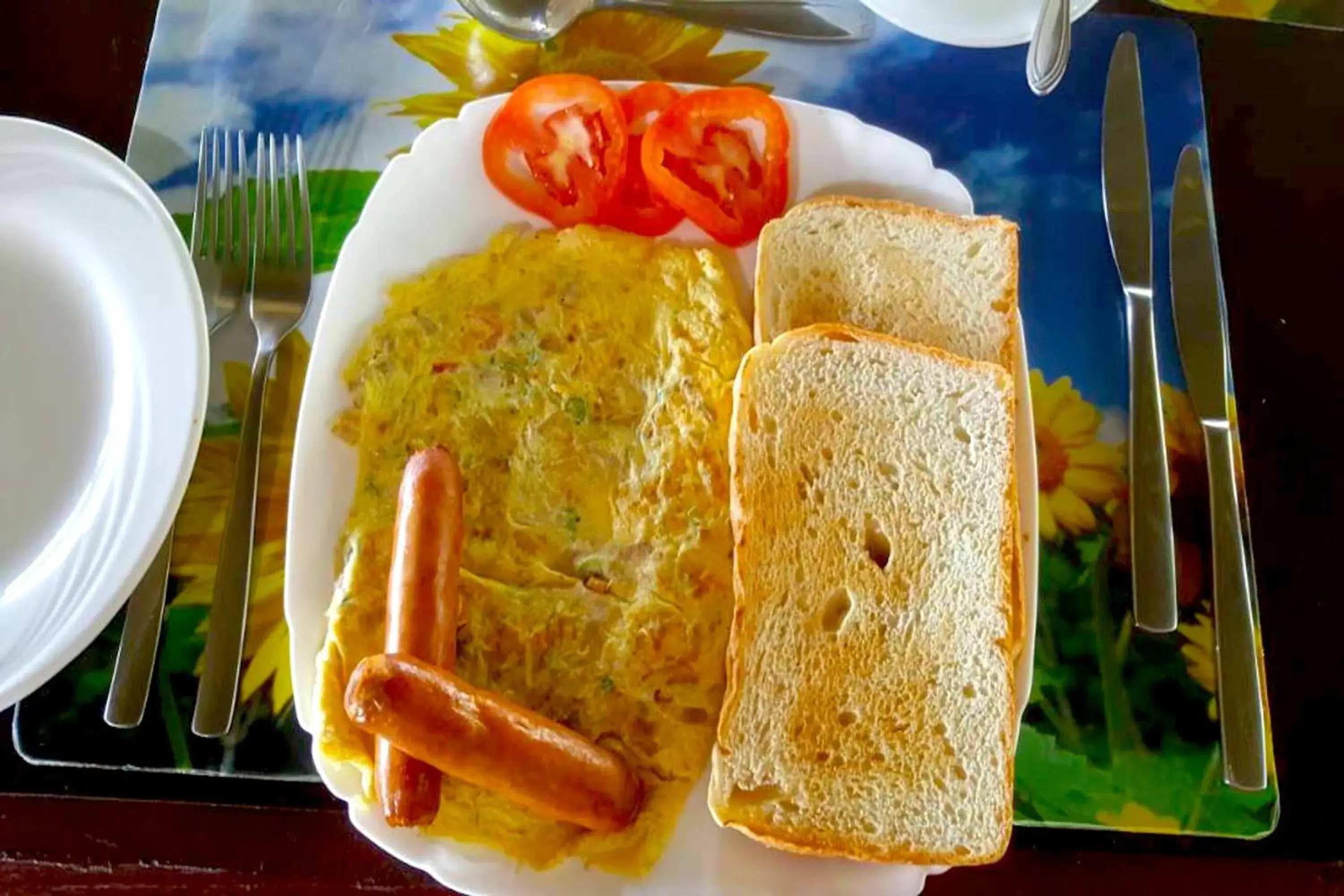 Breakfast in Bahari Dhow Beach Villas Breakfast in Bahari Dhow Beach Villas