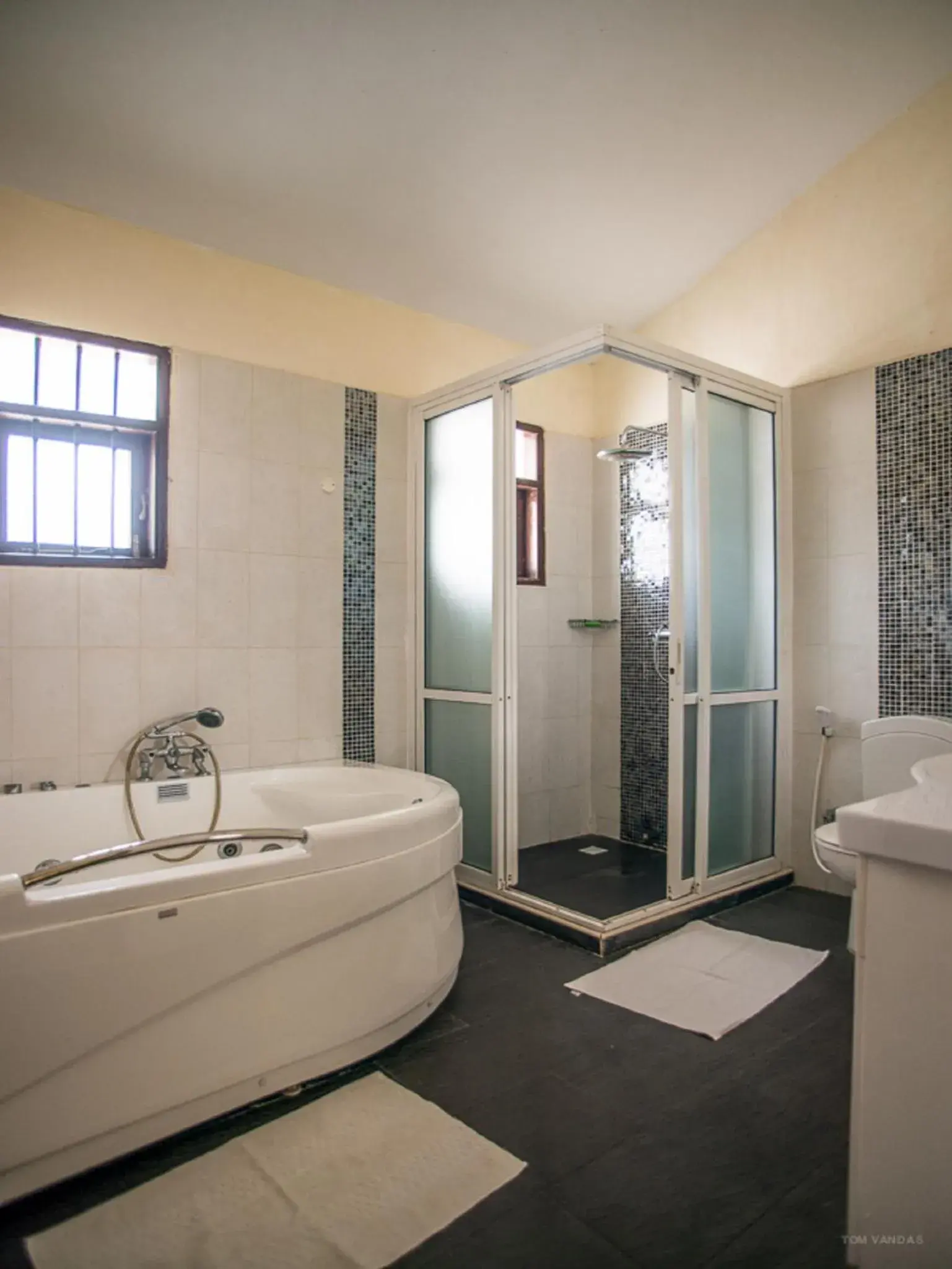 Bathroom in Bahari Dhow Beach Villas Bathroom in Bahari Dhow Beach Villas