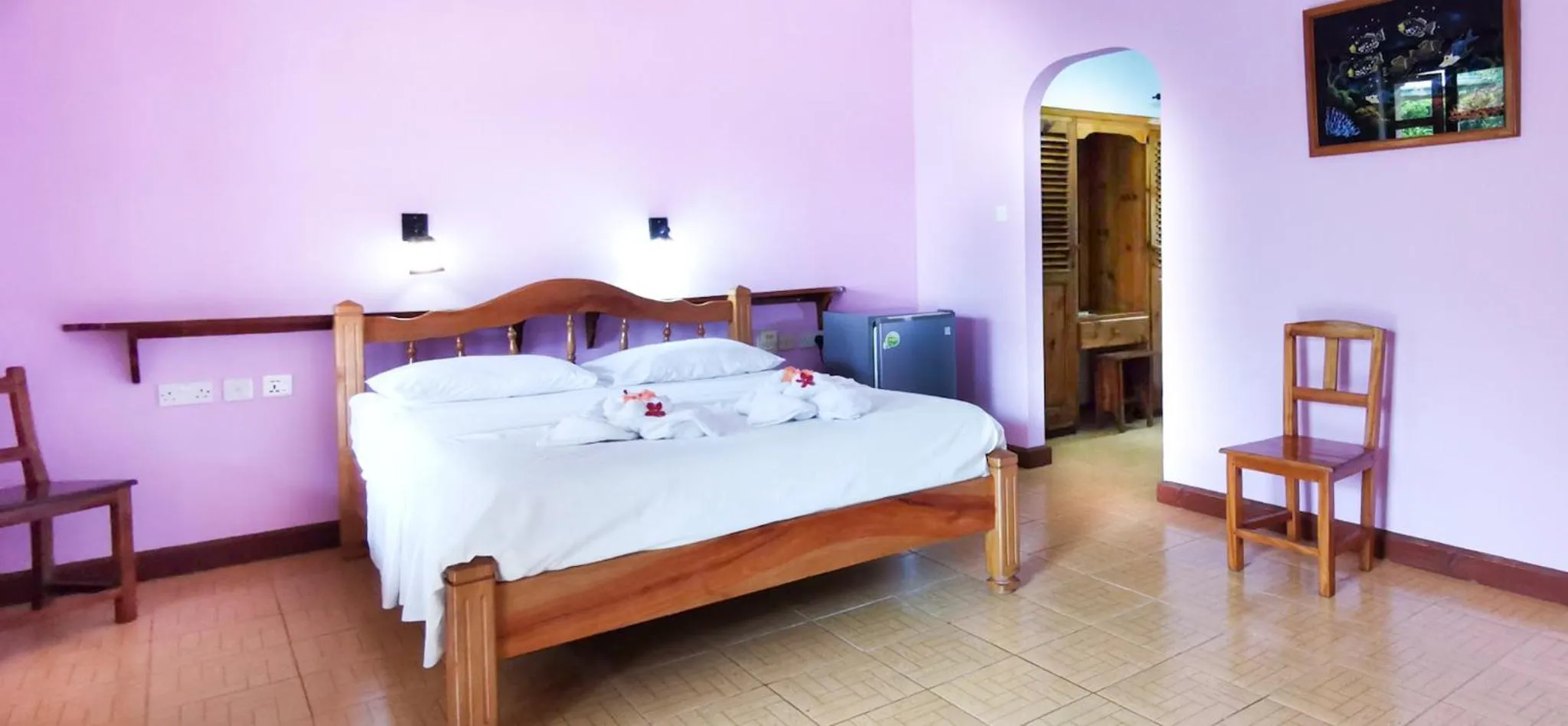 Bed in Bernique Guesthouse