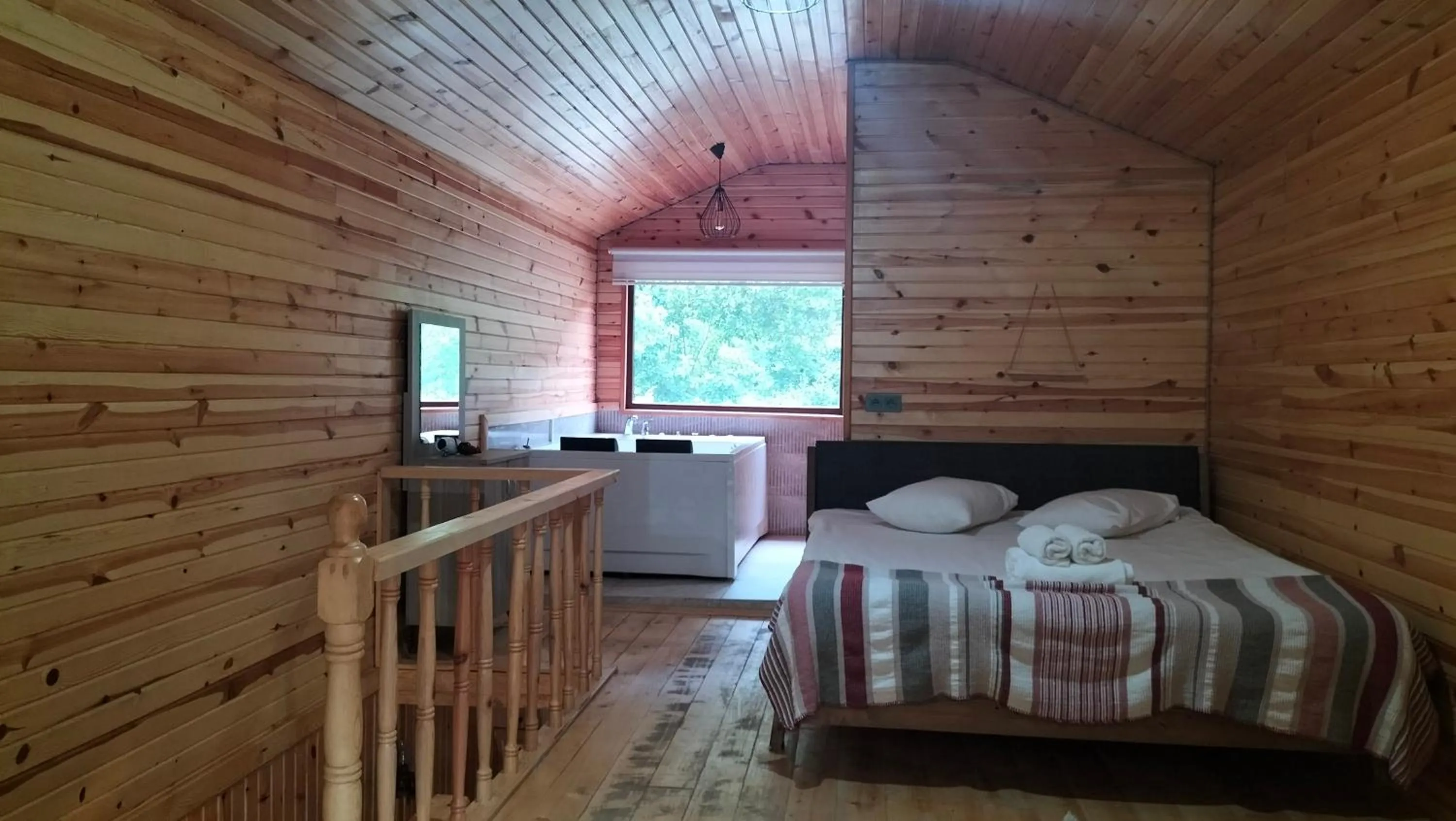 Bed in Sapanca Gönül Sofram Hotel & Bungalow & Villas