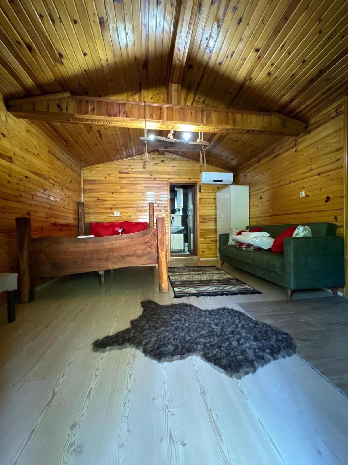 Bed in Sapanca Gönül Sofram Hotel & Bungalow & Villas