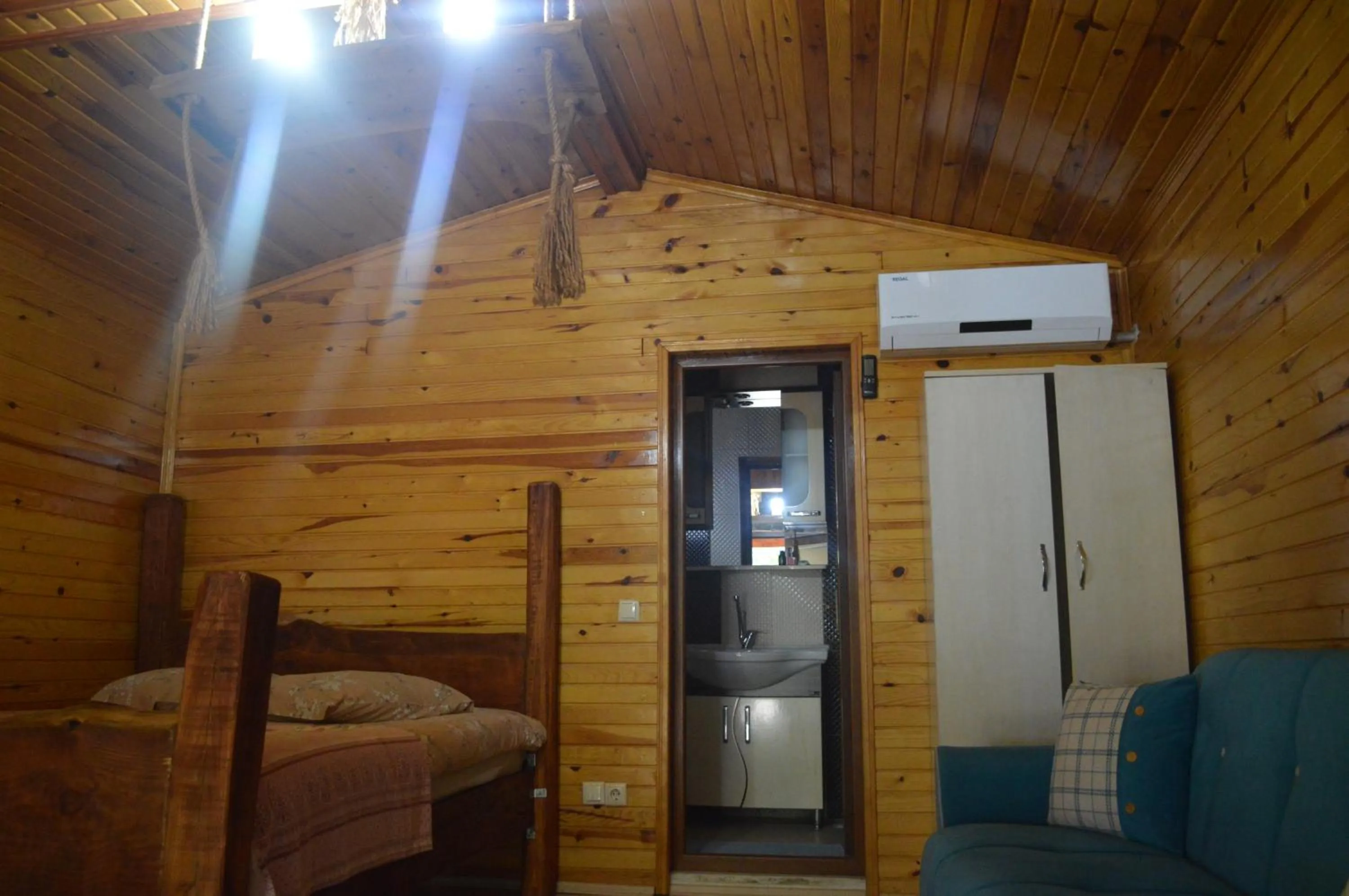 Bed in Sapanca Gönül Sofram Hotel & Bungalow & Villas