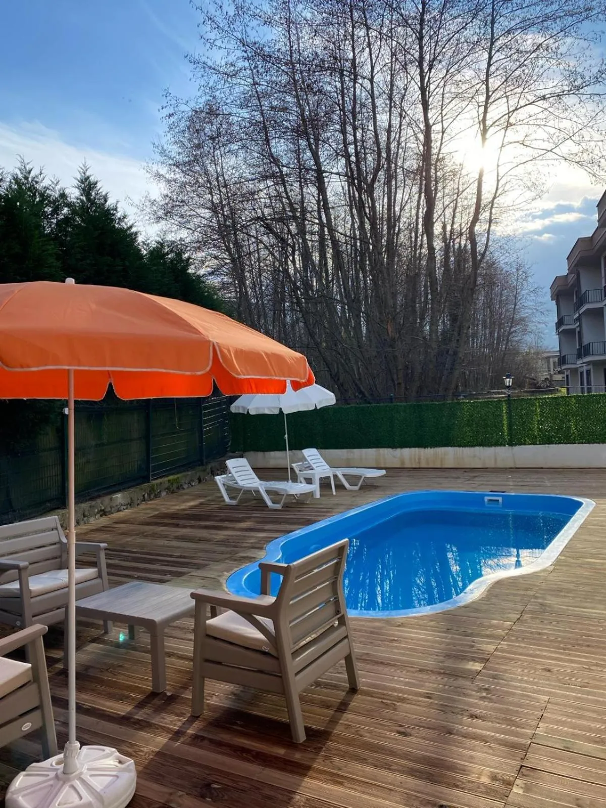 Pool view in Sapanca Gönül Sofram Hotel & Bungalow & Villas