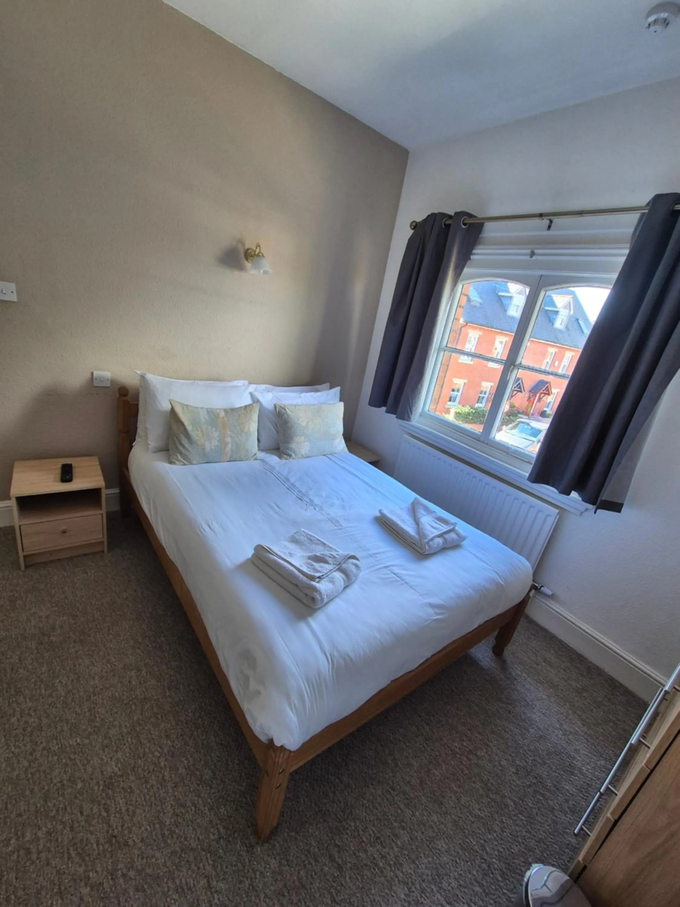 Bed in The Stokesay Inn