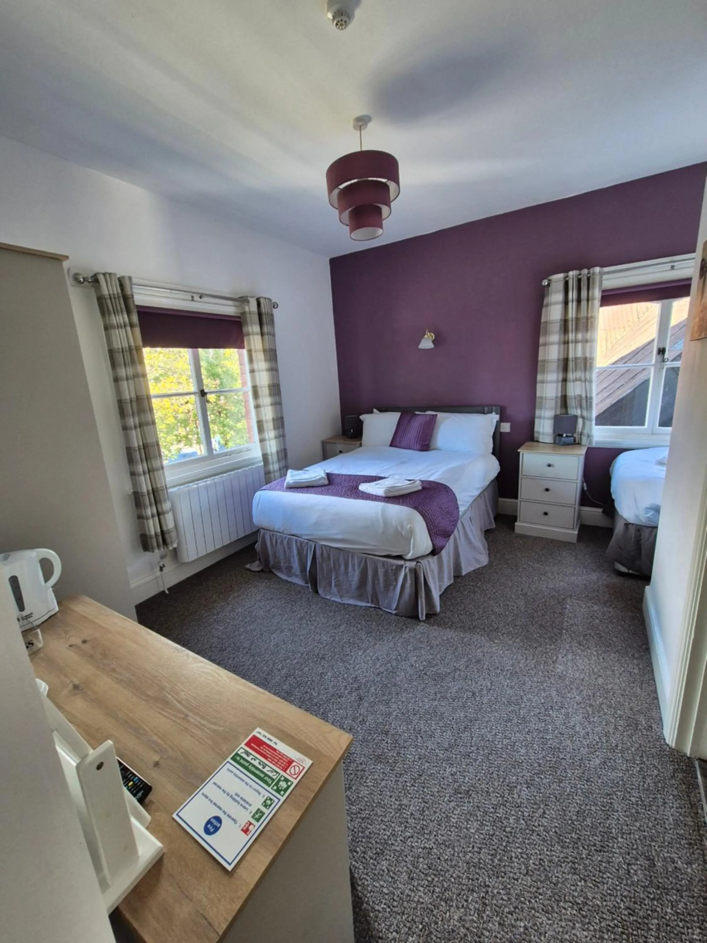 Bed in The Stokesay Inn