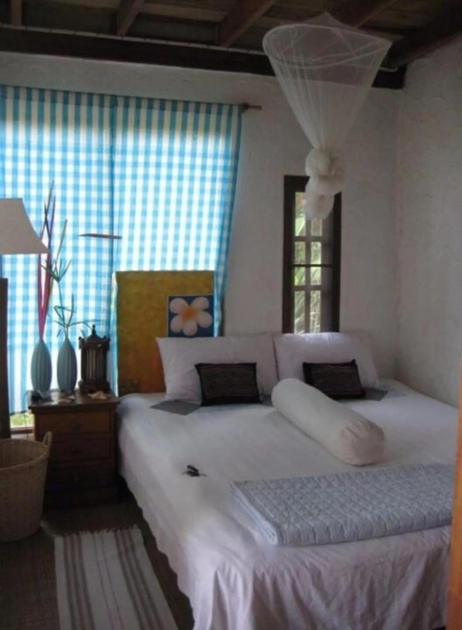 Bed in Lanlay Home Stay Krabi