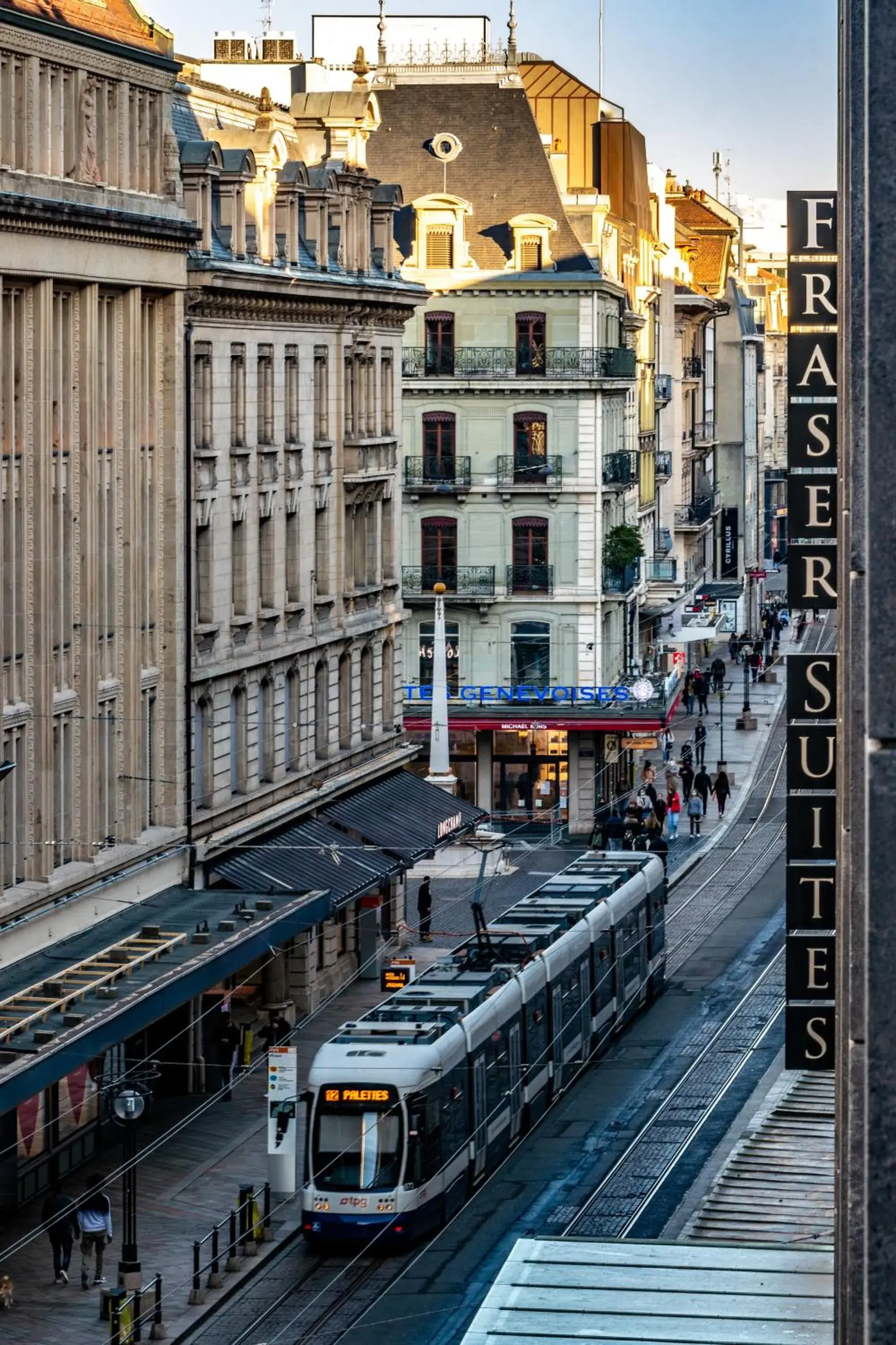 City view in Fraser Suites Geneva - Serviced Apartments City view in Fraser Suites Geneva - Serviced Apartments