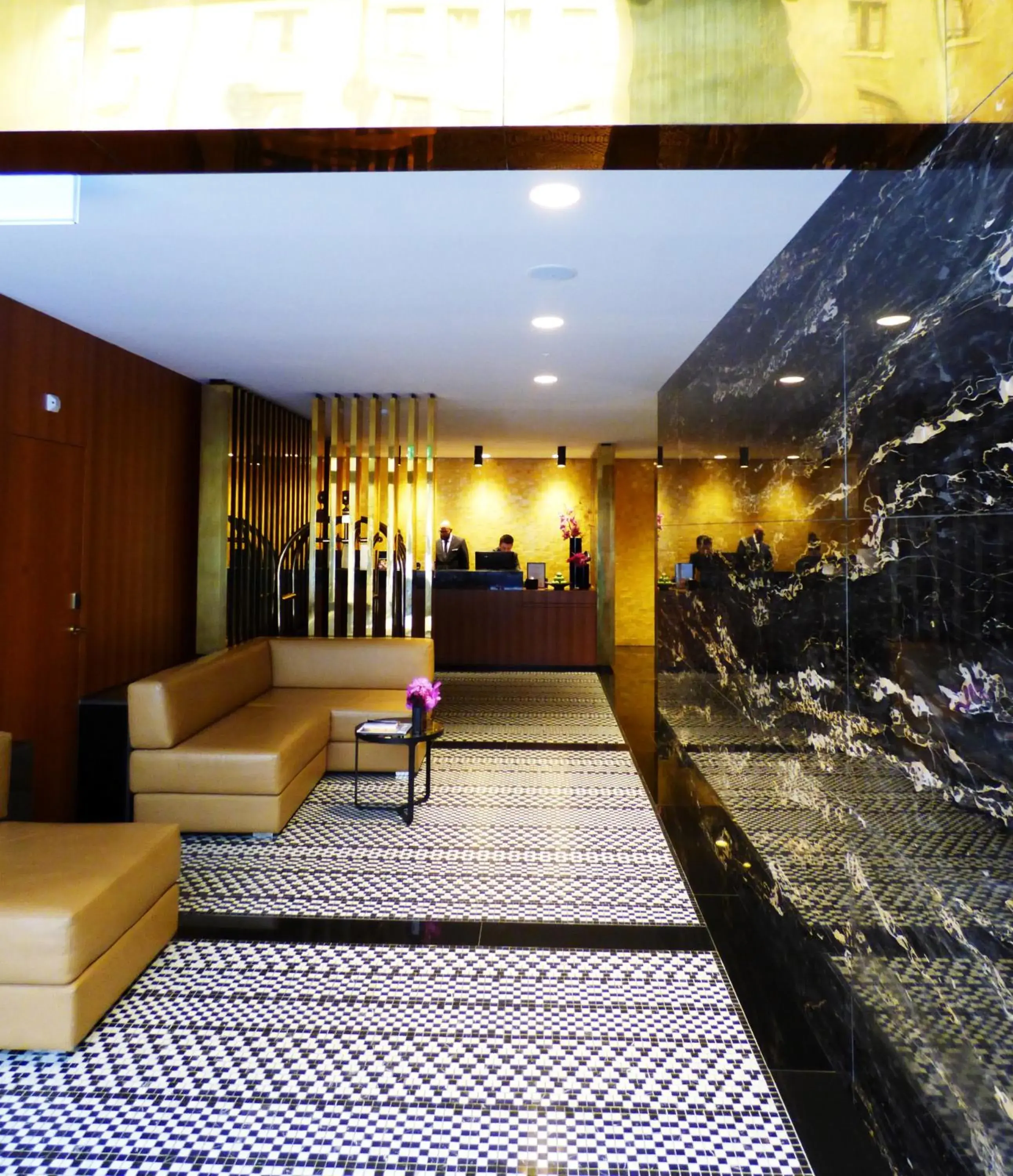 Lobby or reception in Fraser Suites Geneva - Serviced Apartments Lobby or reception in Fraser Suites Geneva - Serviced Apartments