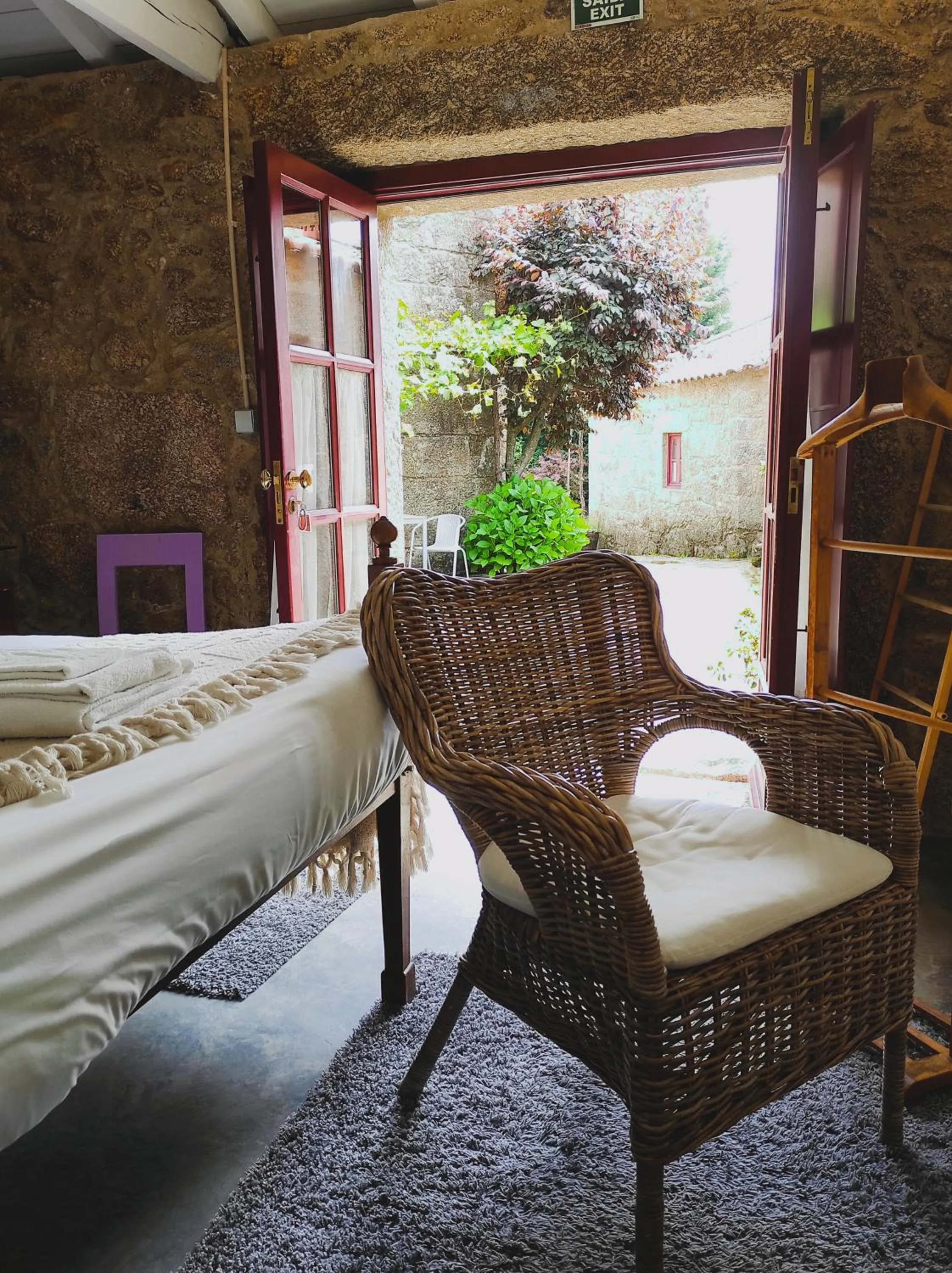 Garden view in Casas da Quinta da Cancela