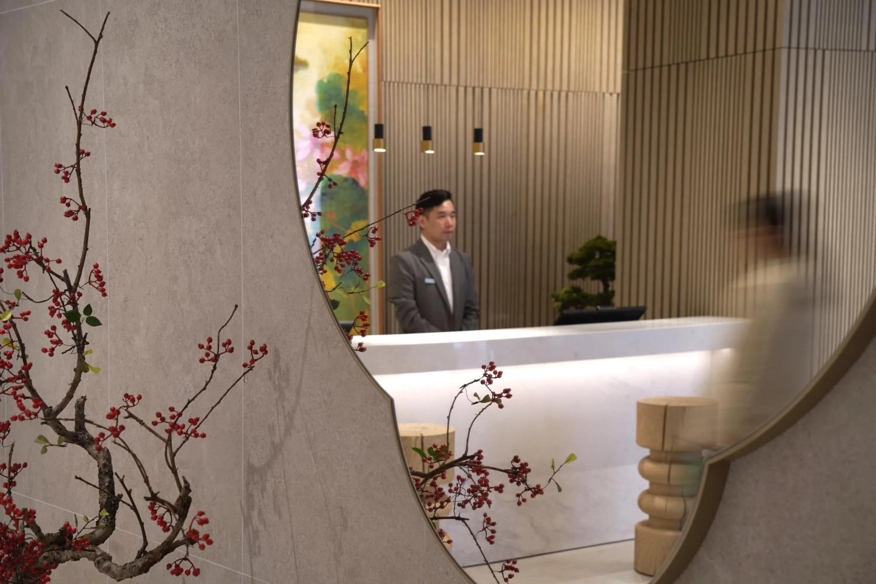 Lobby or reception in Stage Well Hotel