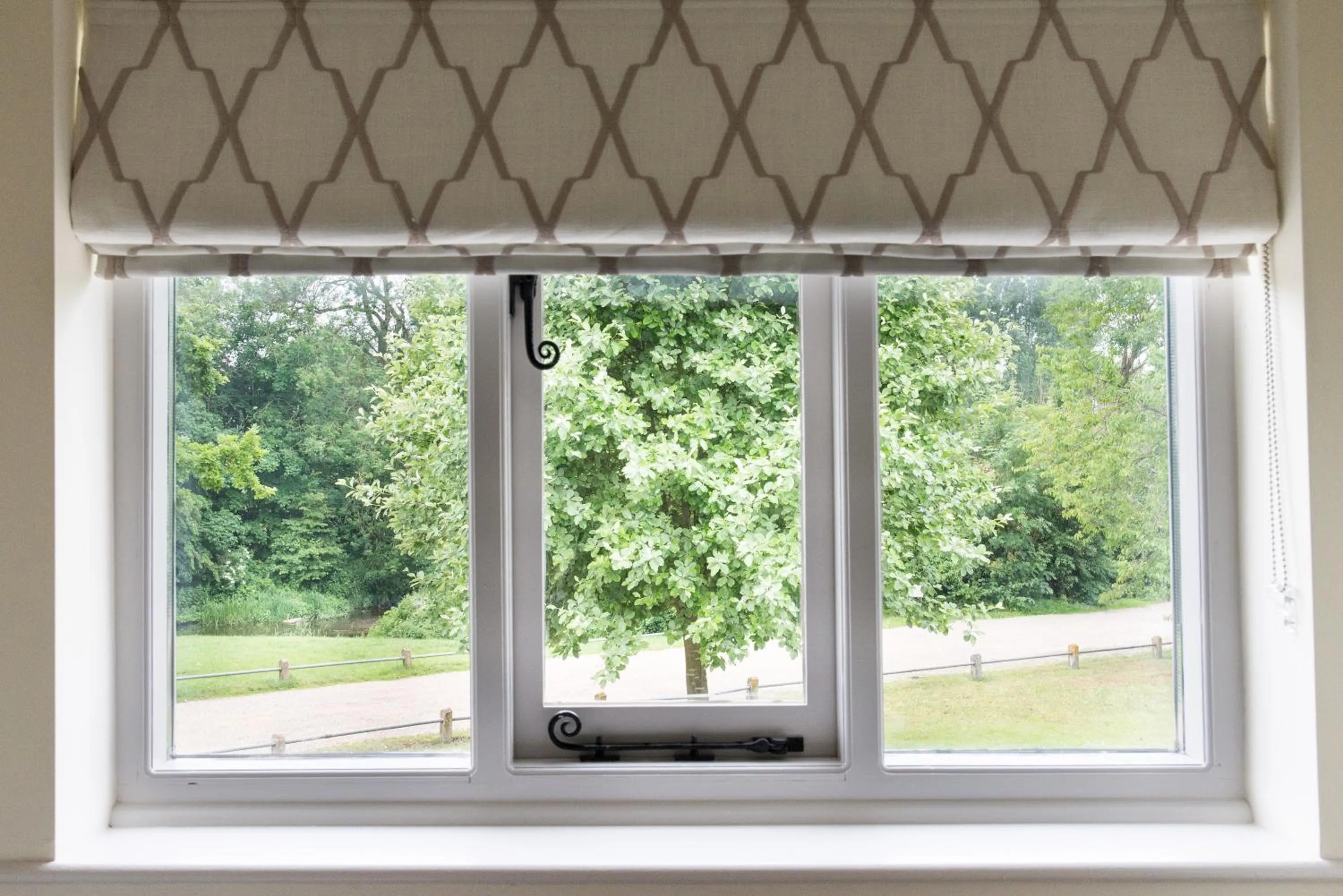 Garden view in Kings Head Bawburgh