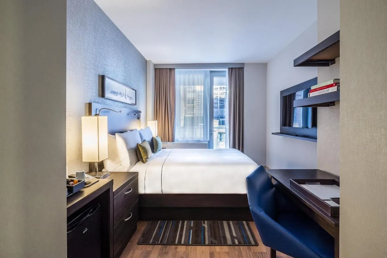 Bed in The Bernic Hotel New York City,Tapestry Collection by Hilton