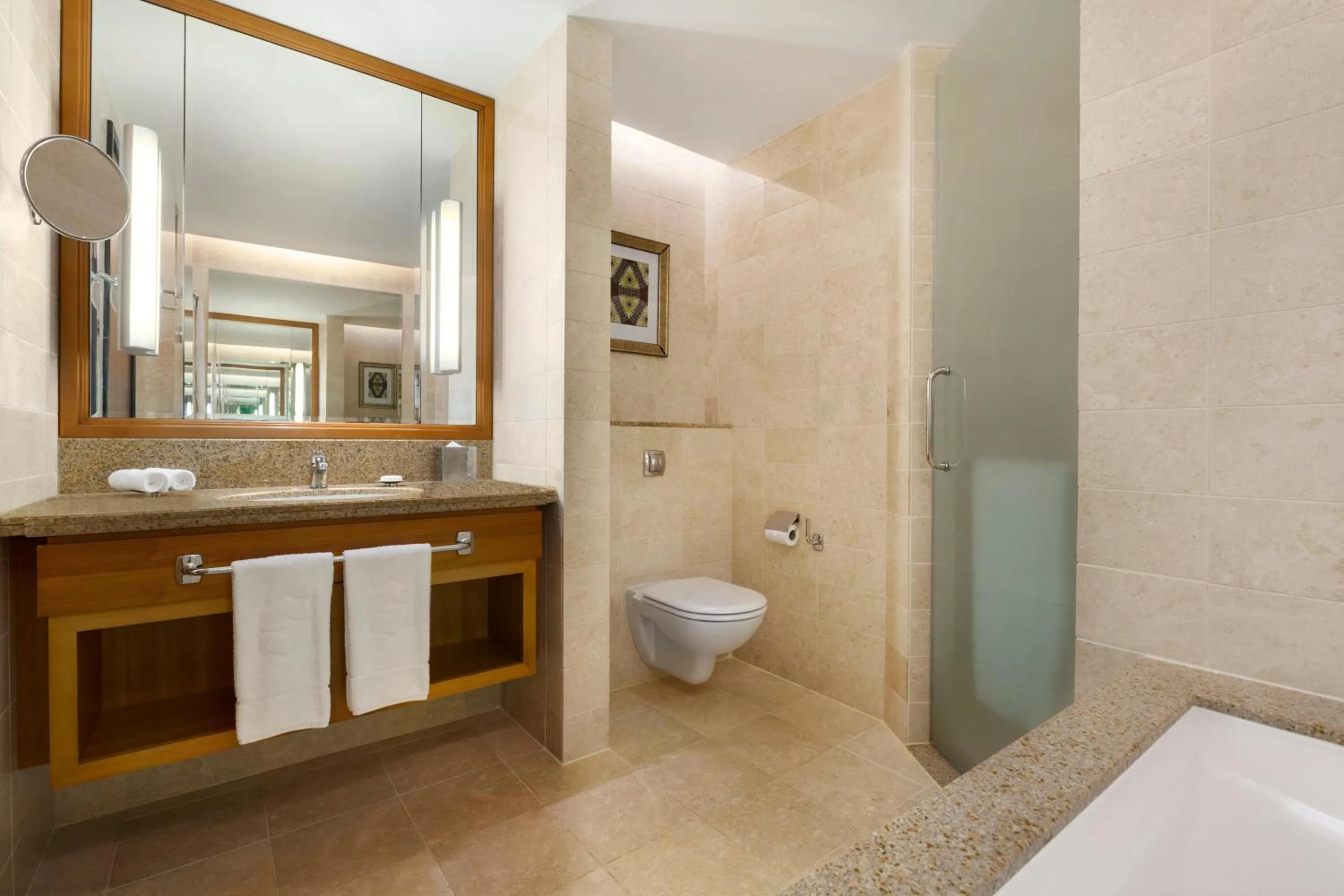 Bathroom in DoubleTree By Hilton Muscat Al Waha