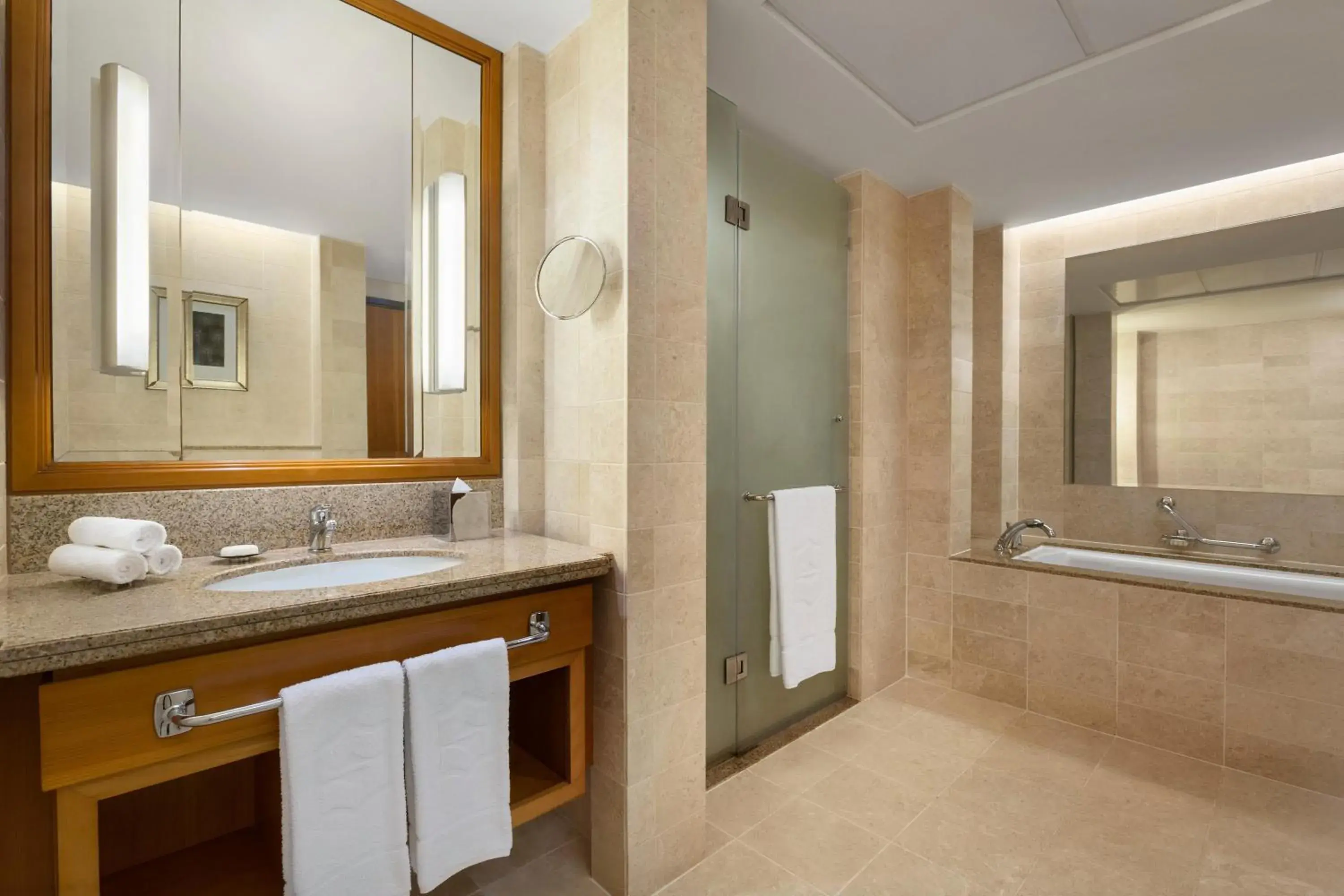Bathroom in DoubleTree By Hilton Muscat Al Waha Bathroom in DoubleTree By Hilton Muscat Al Waha