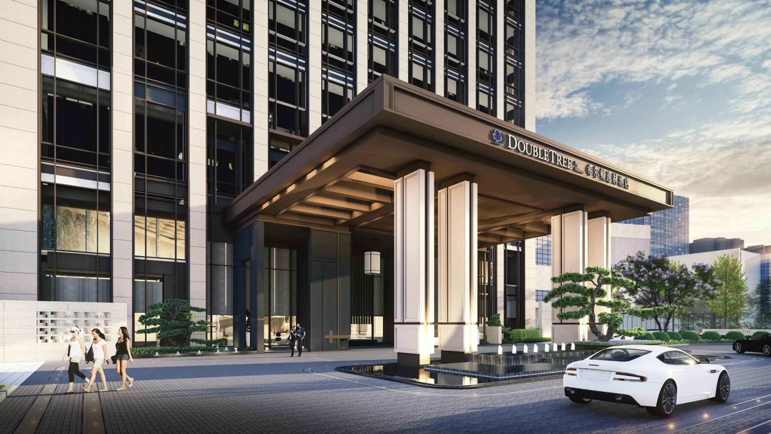 Property building in Doubletree By Hilton Zigong