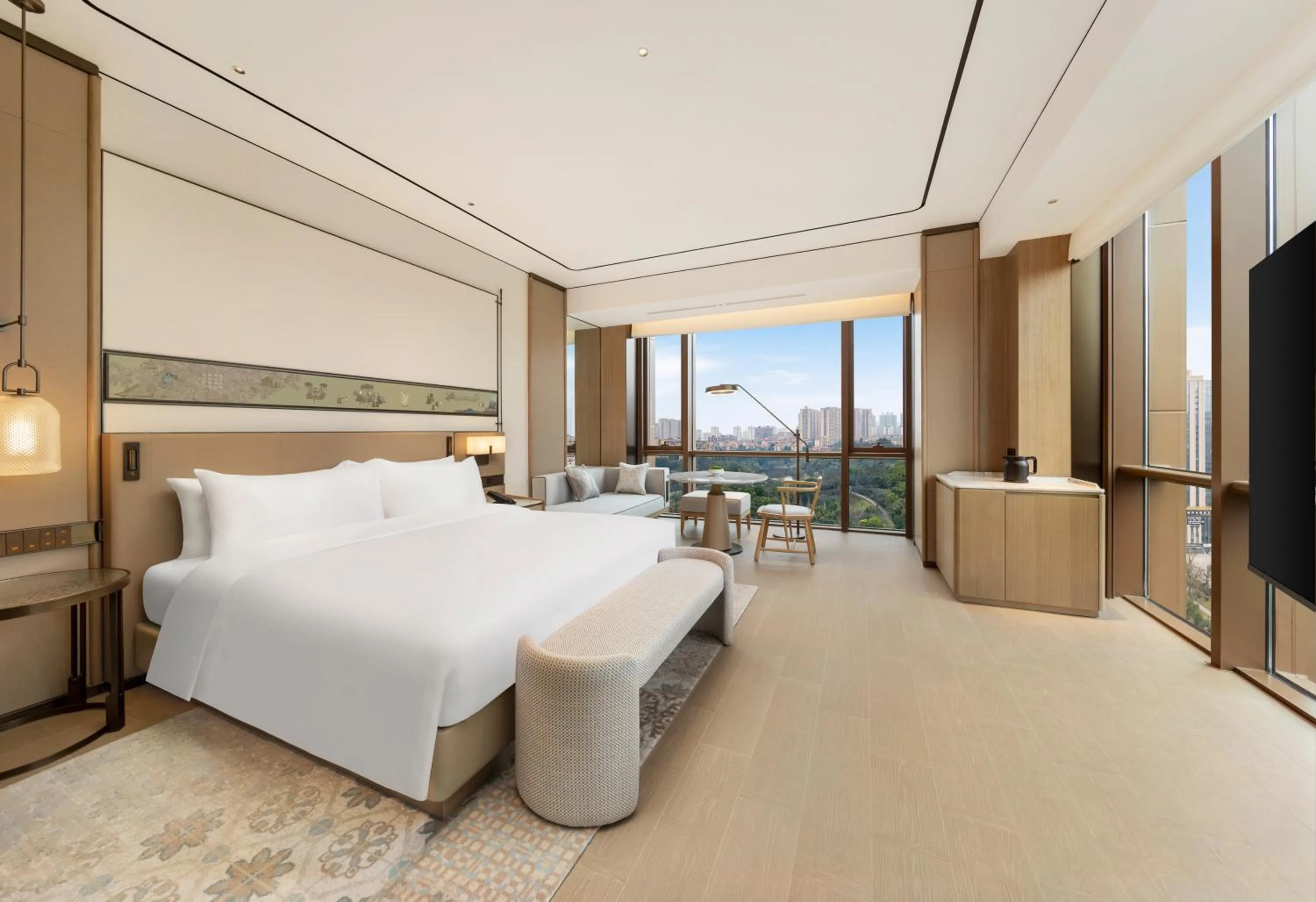 Bed in Doubletree By Hilton Zigong