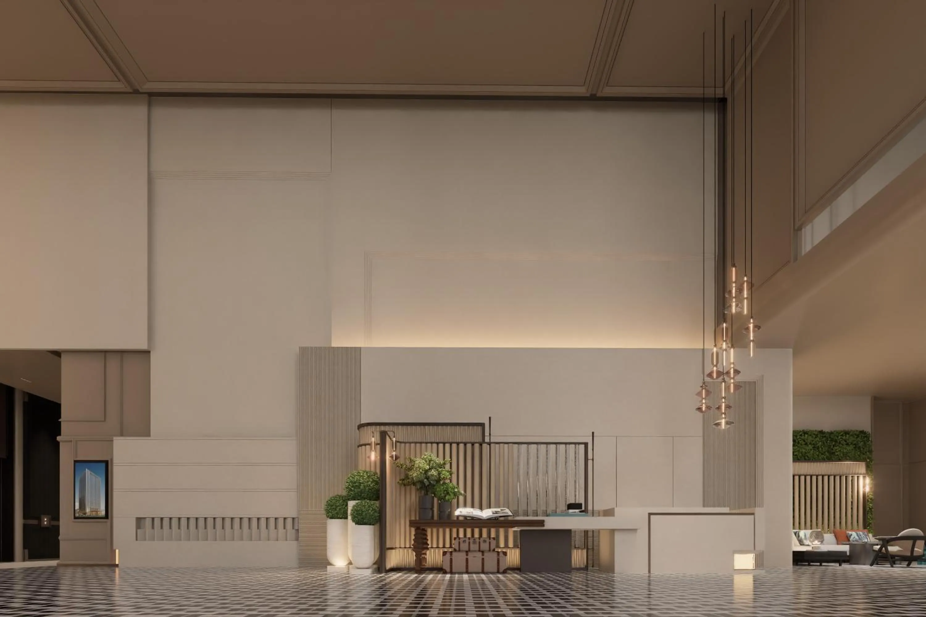 Lobby or reception in Doubletree By Hilton Zigong