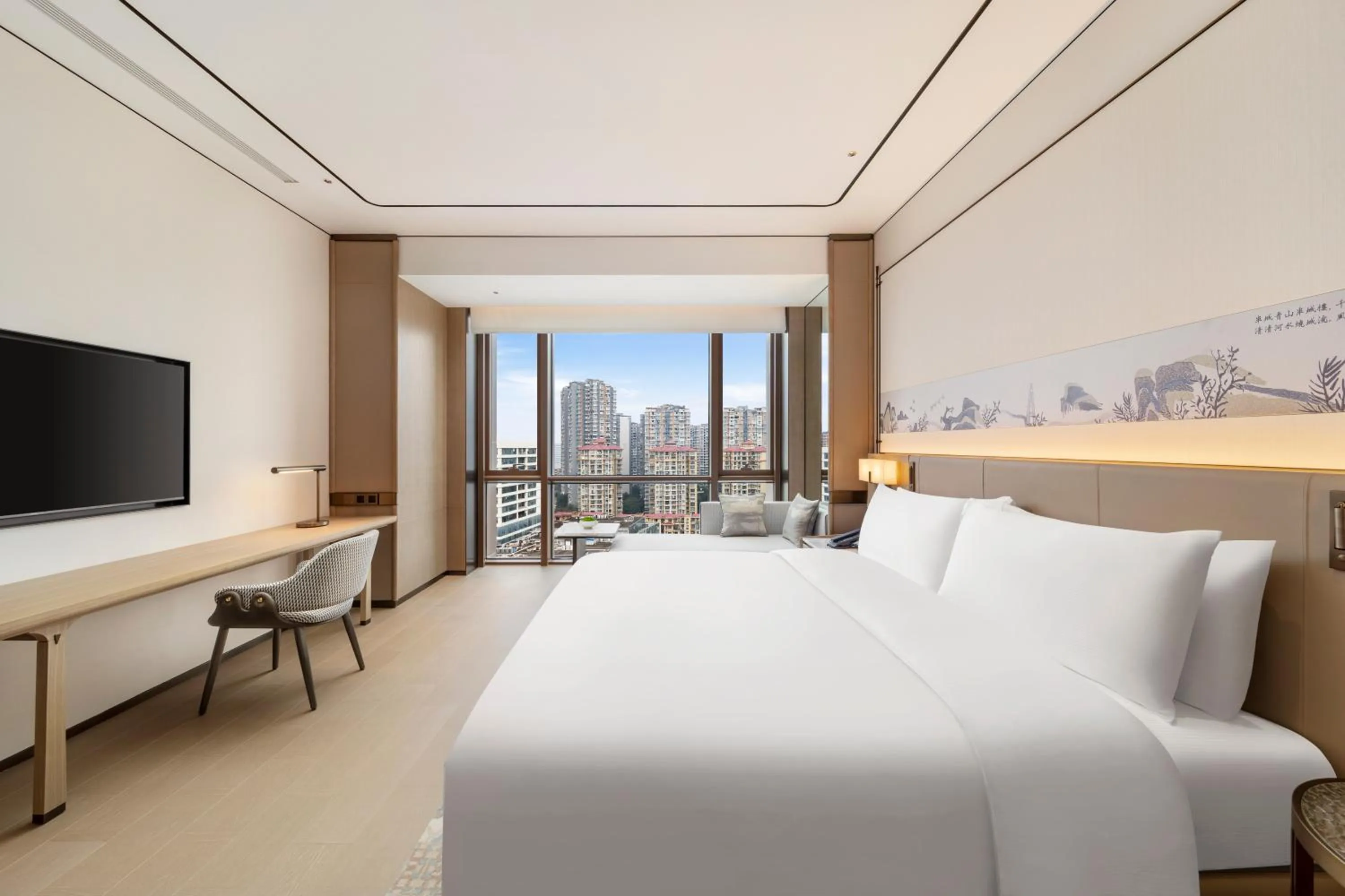 Bedroom, Bed in Doubletree By Hilton Zigong