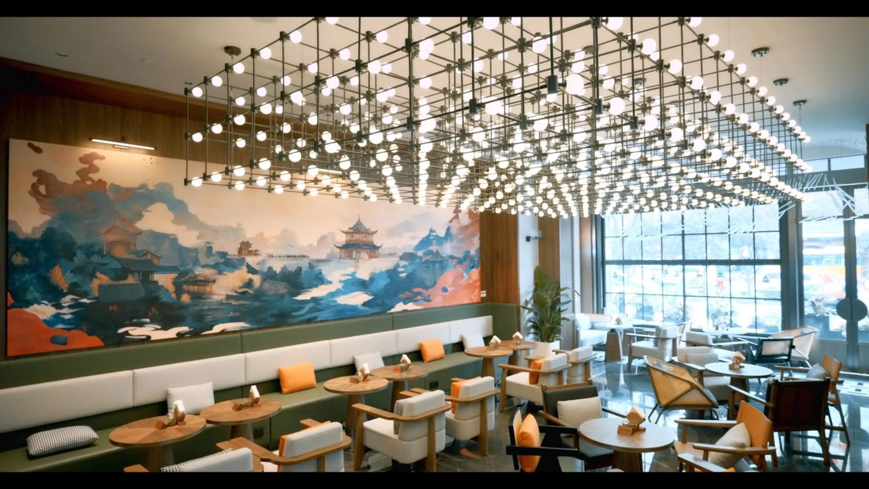 Lounge or bar in UrCove by Hyatt Xi'an Bell Tower Huimin Street Hotel