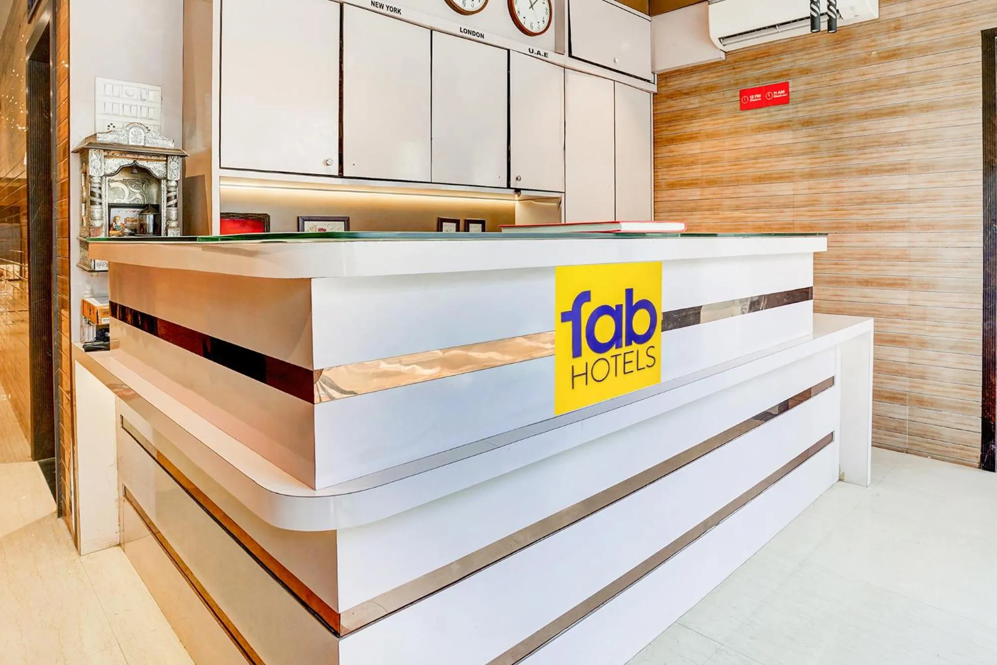 Lobby or reception in FabHotel Abrol Suites