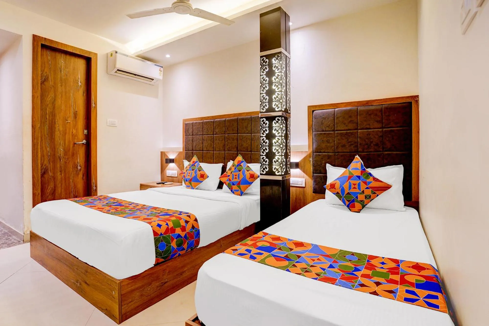 Bedroom, Bed in FabHotel Abrol Suites