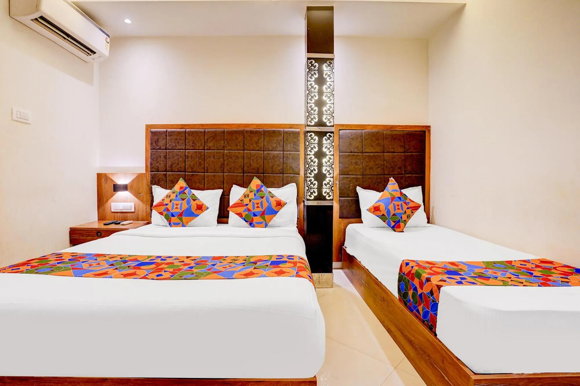 Bedroom, Bed in FabHotel Abrol Suites