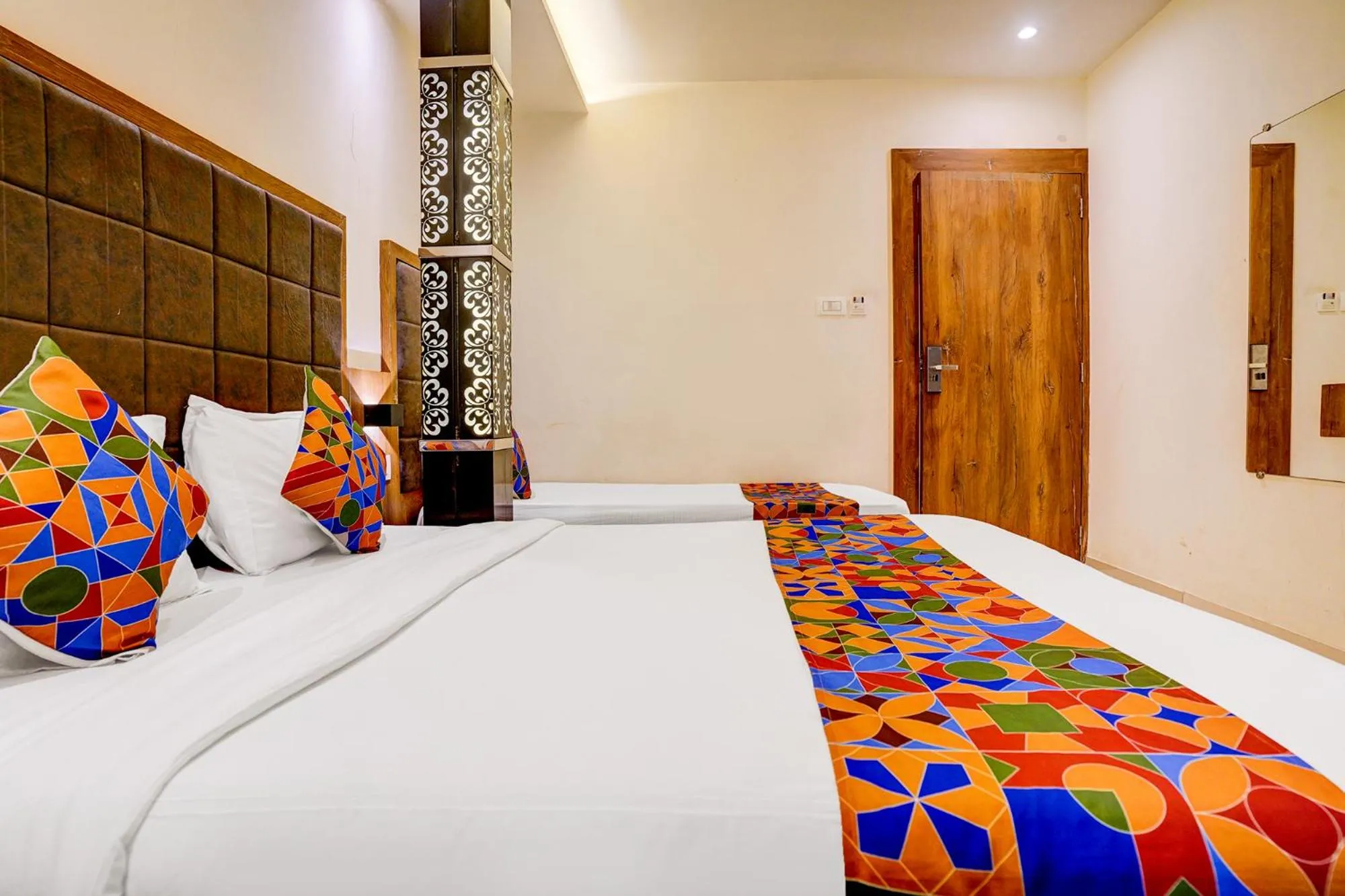 Bedroom, Bed in FabHotel Abrol Suites