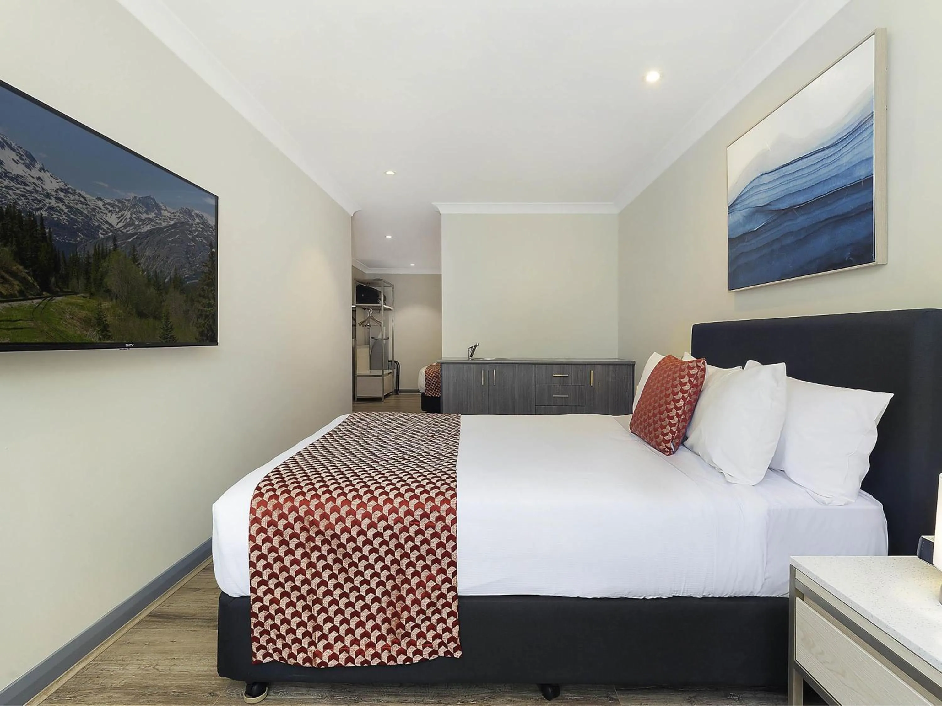 Bedroom, Bed in BreakFree on Broadway Sydney, an Accor Hotel