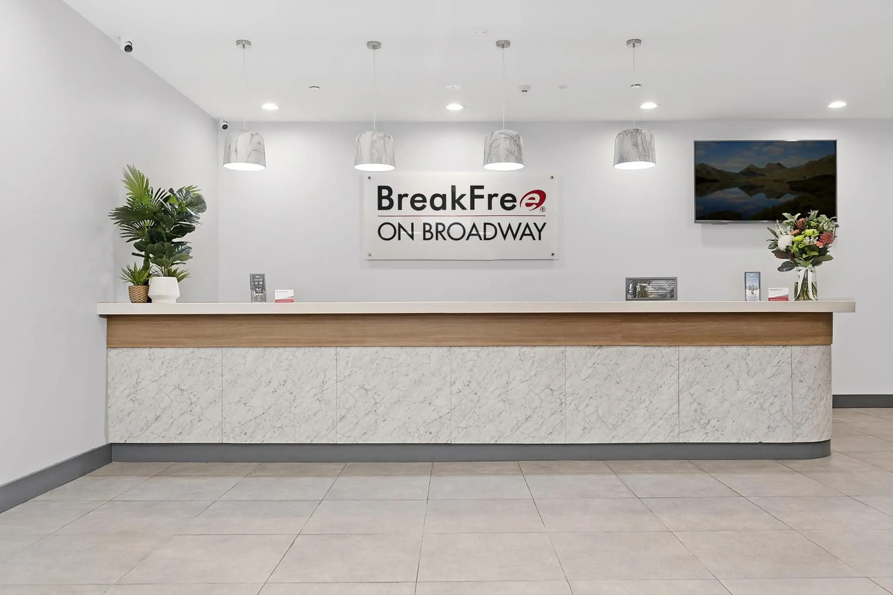 Lobby or reception in BreakFree on Broadway Sydney, an Accor Hotel Lobby or reception in BreakFree on Broadway Sydney, an Accor Hotel