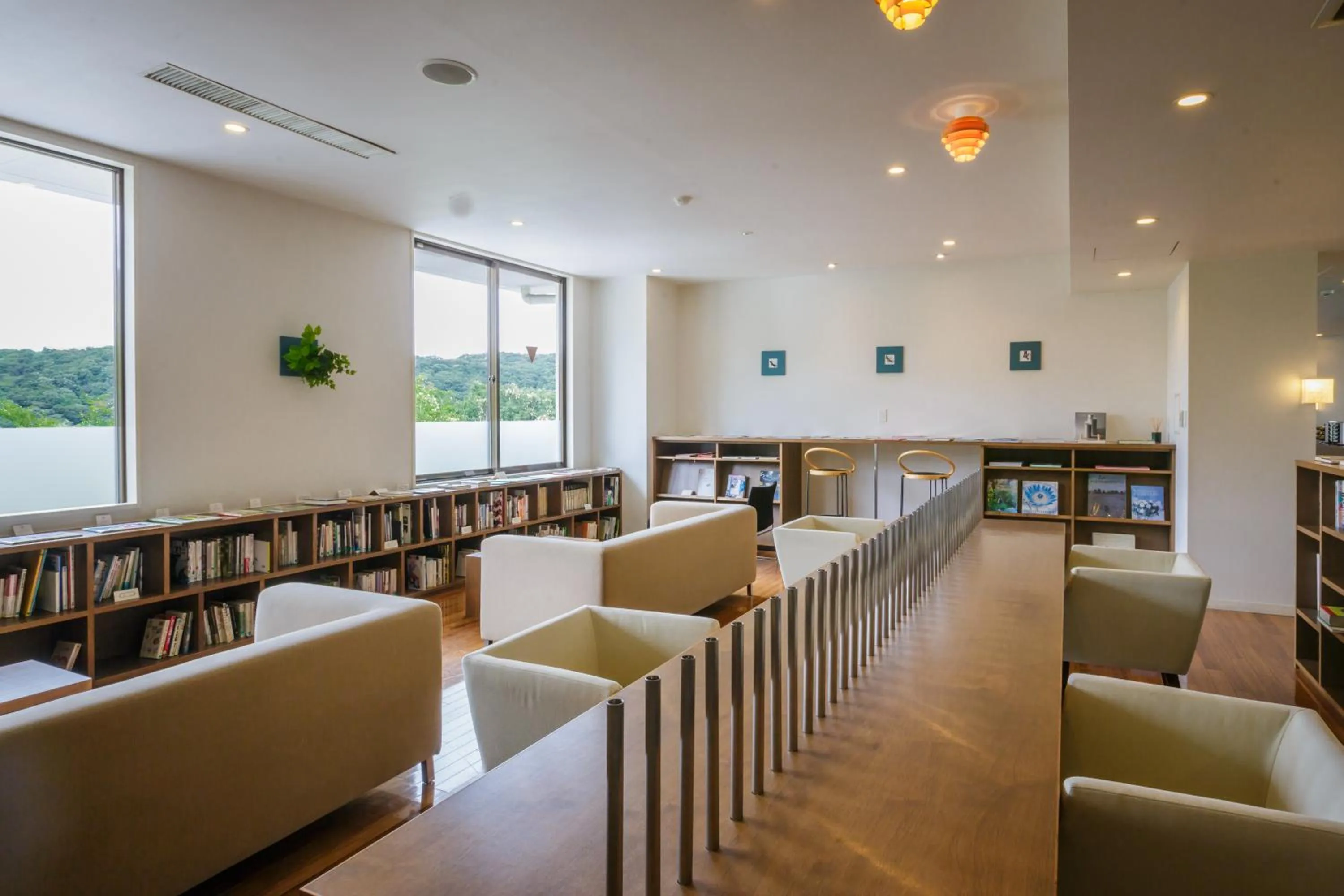 Library in Setre Highland Villa Himeji